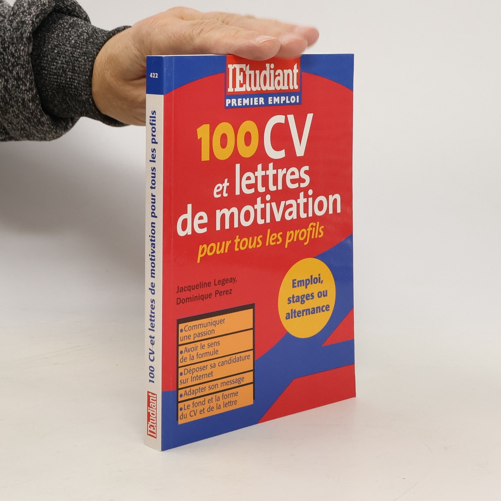 Jacqueline Legeay 100 CV et lettres de motivation