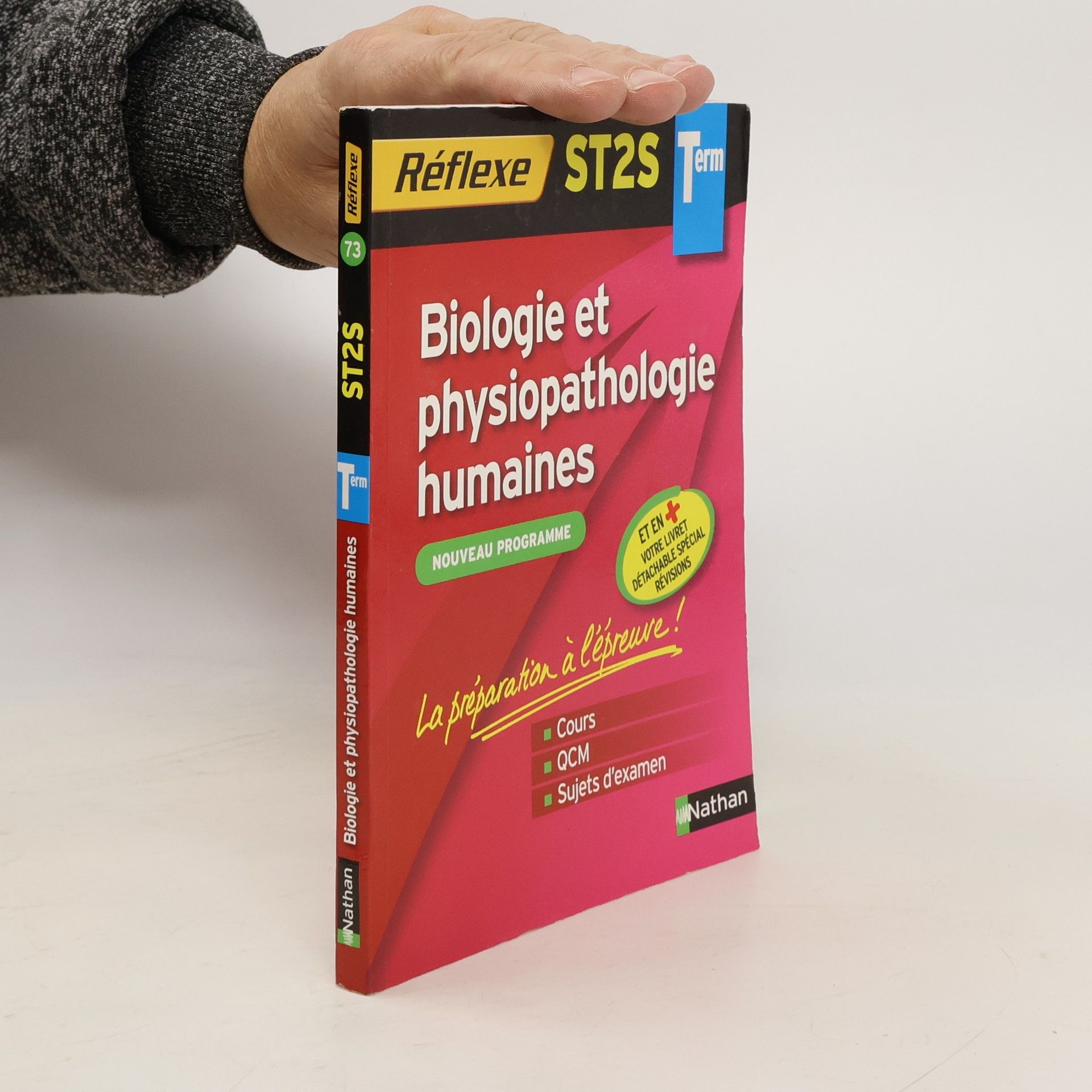 Ingrid Fanchon Réflexe ST2S Term: Biologie et physiopathologie humaines - Tle ST2S - Nouveau programme - La préparation à l'épreuve ! - 2010