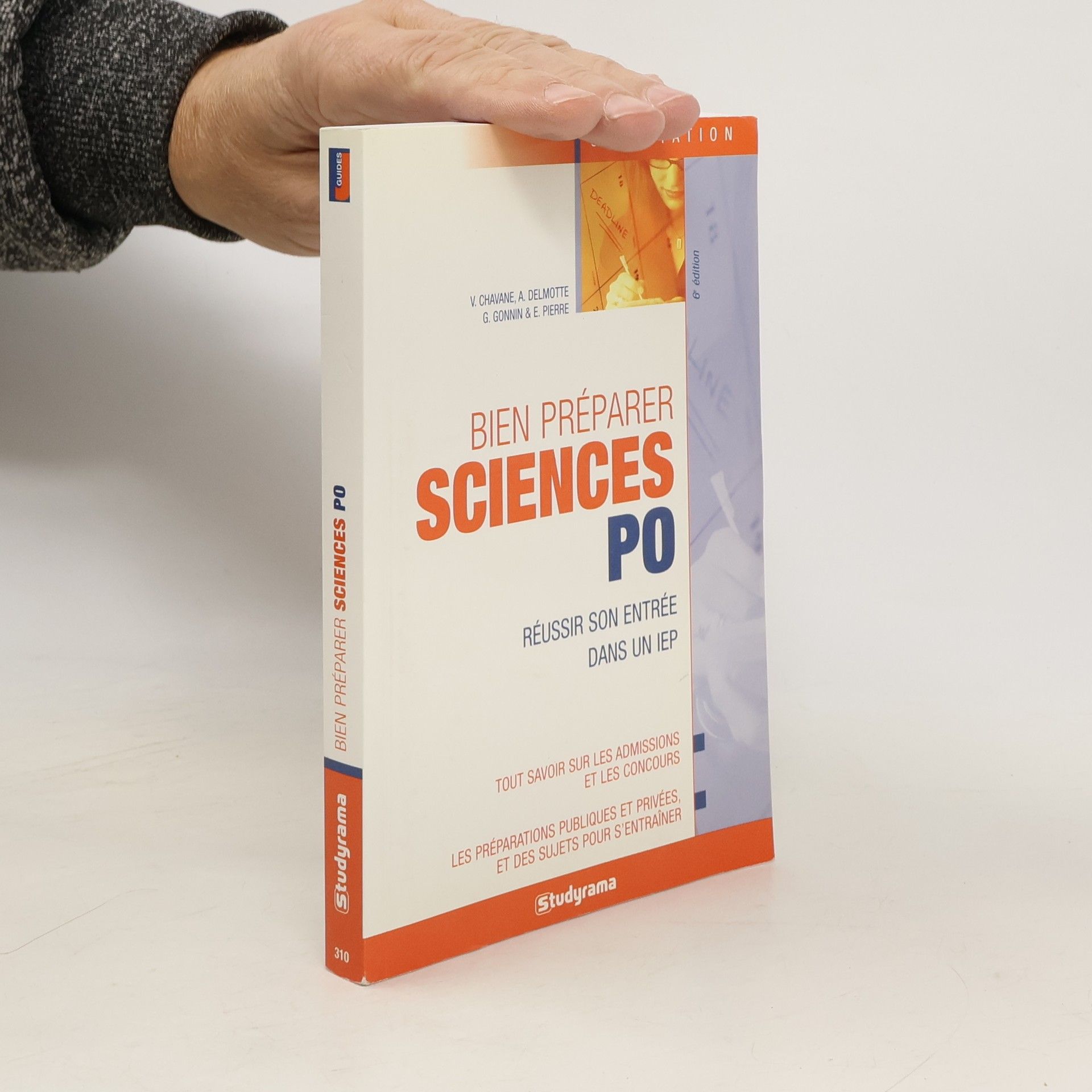 Véronique Chavanne de Flacelière Bien préparer Sciences Po