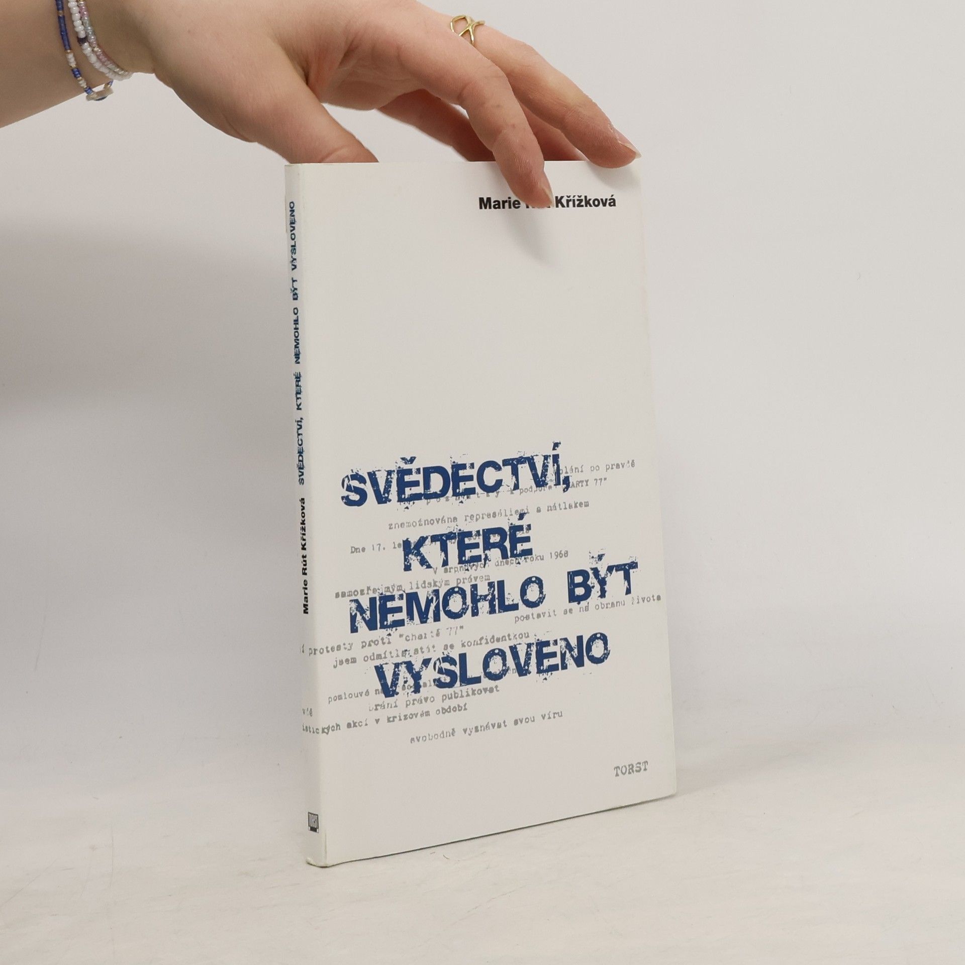 Marie Rút Křížková Svědectví, které nemohlo být vysloveno
