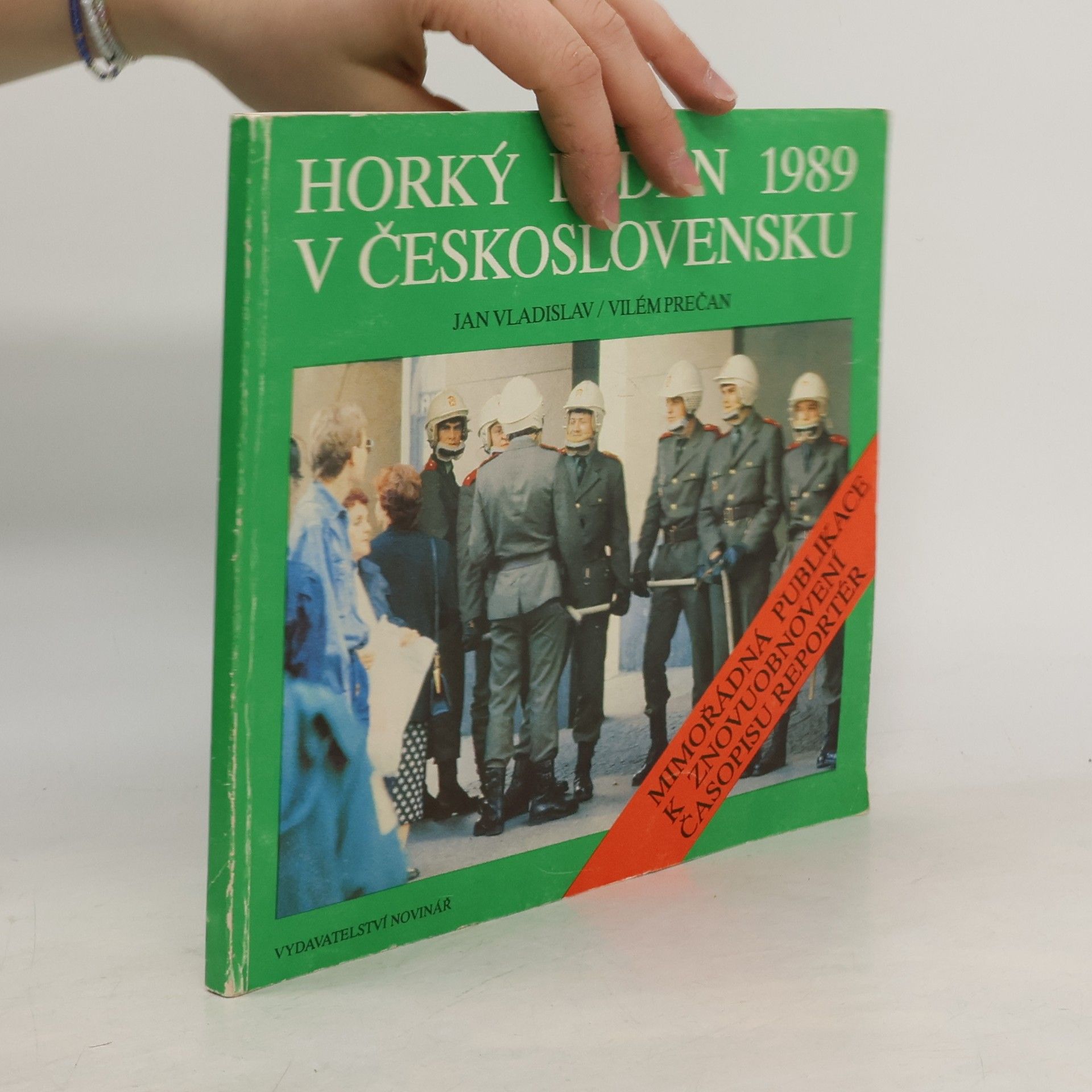 Jan Vladislav Horký leden 1989 v Československu