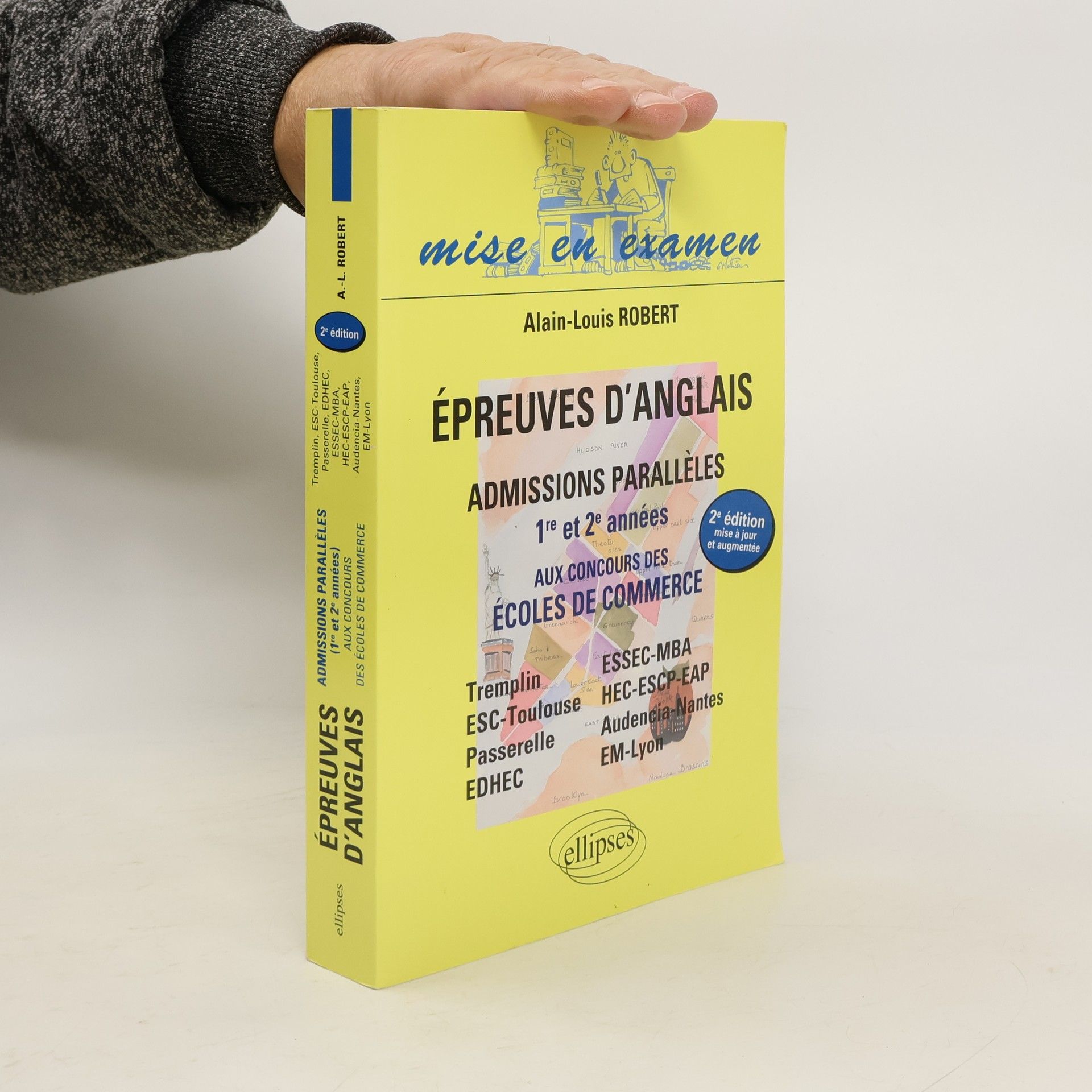 Alain-Louis Robert Mise en examen: Épreuves d'anglais