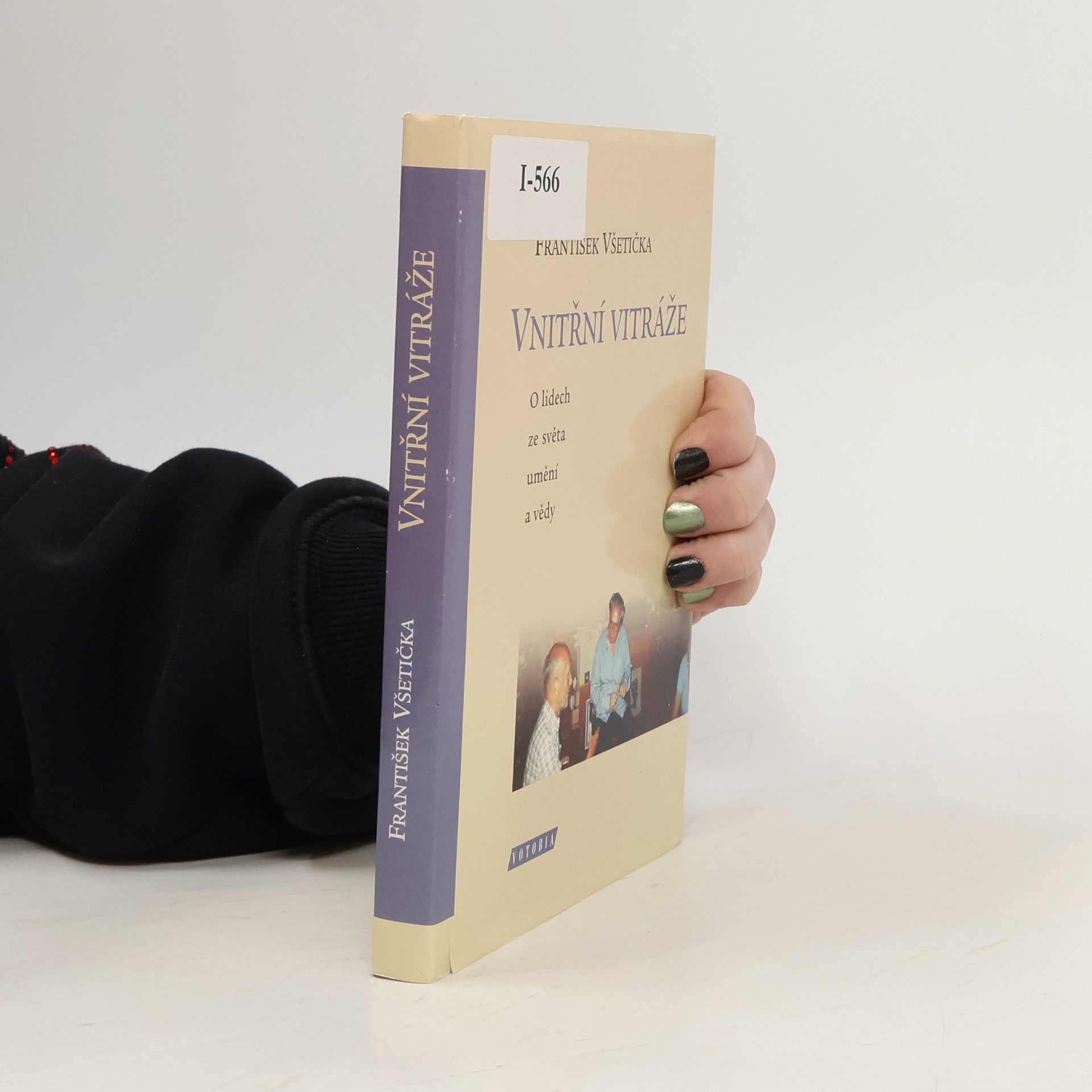 František Všetička Vnitřní vitráže. O lidech ze světa umění a vědy