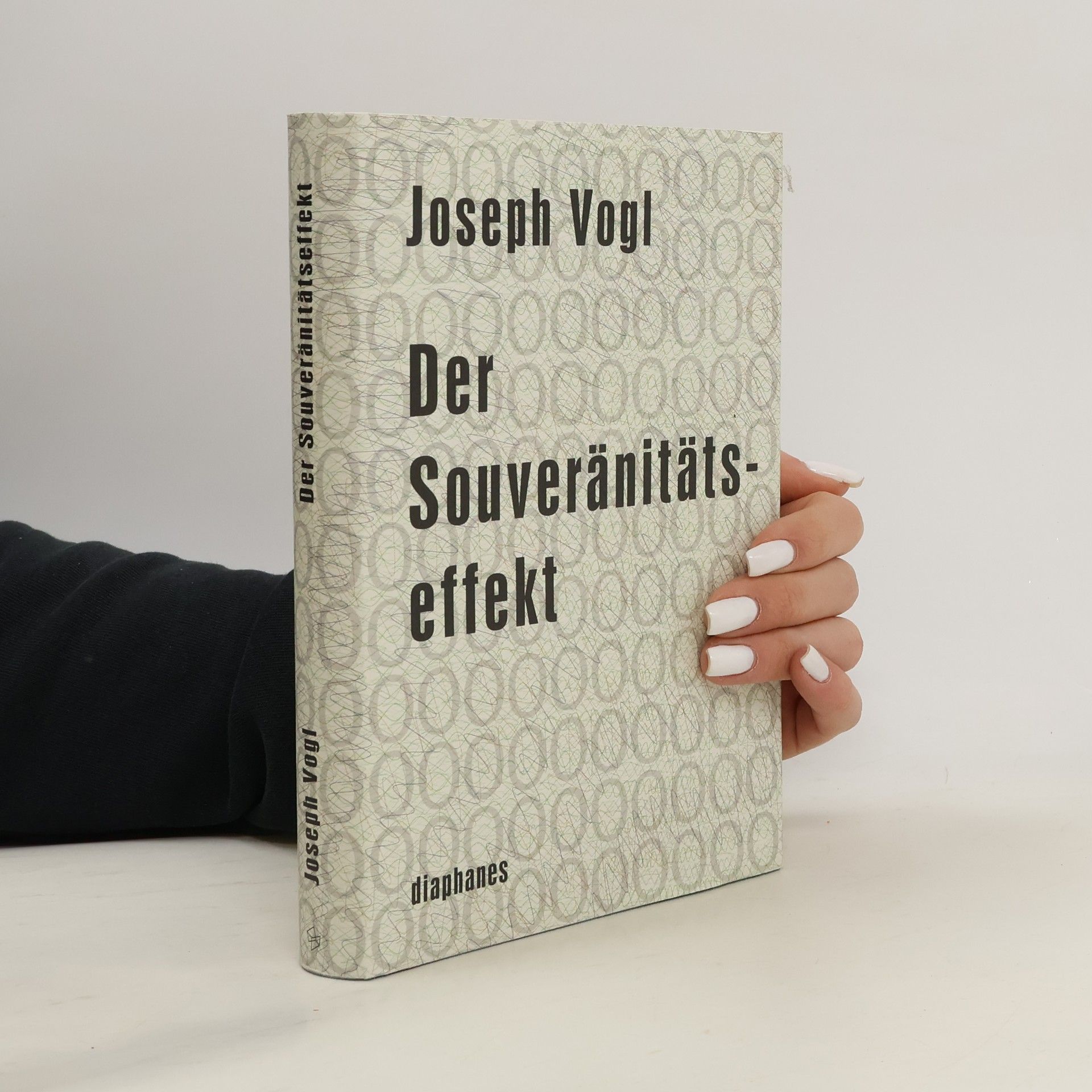 Joseph Vogl Der Souveränitätseffekt
