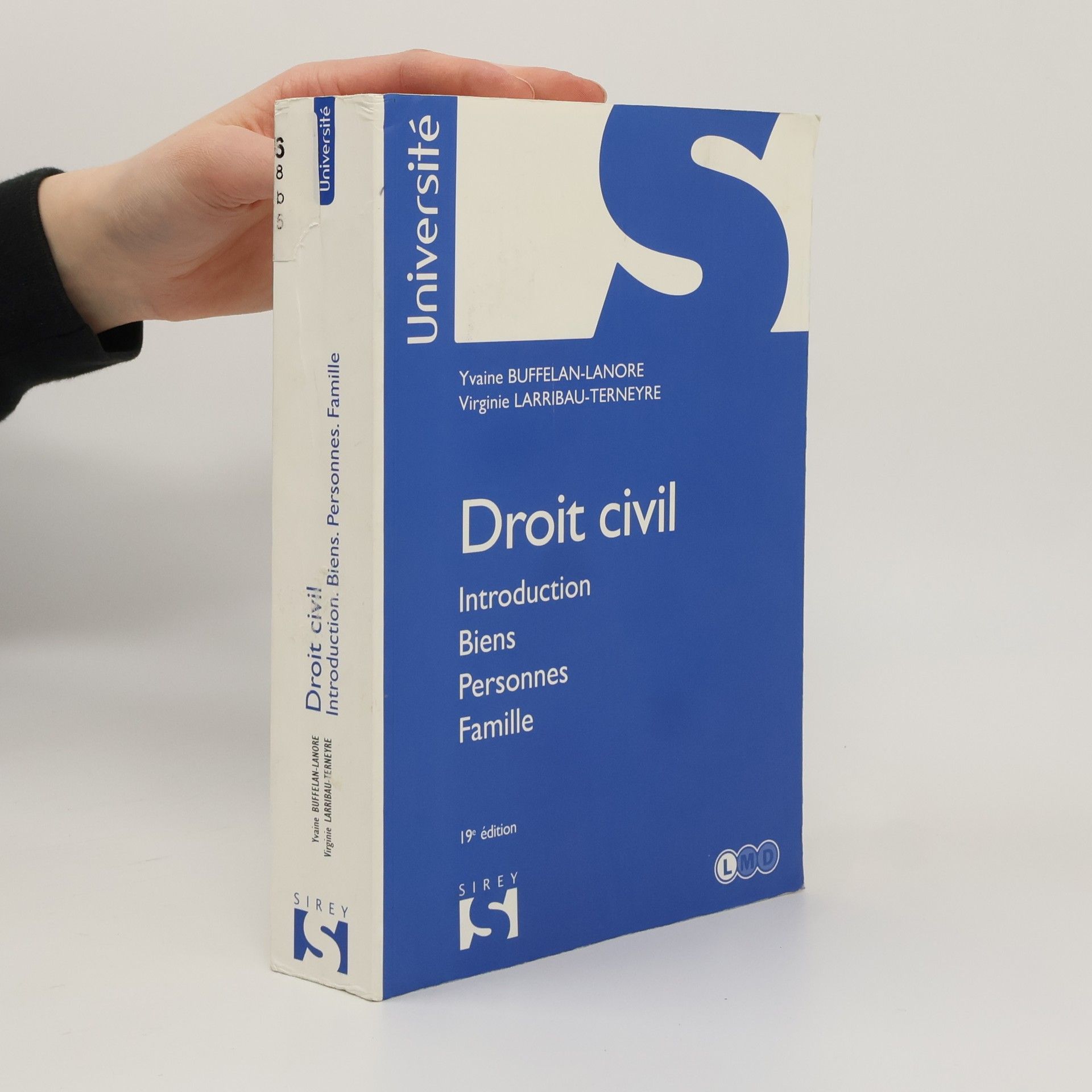 Yvaine Buffelan-Lanore Université - 19: Droit civil