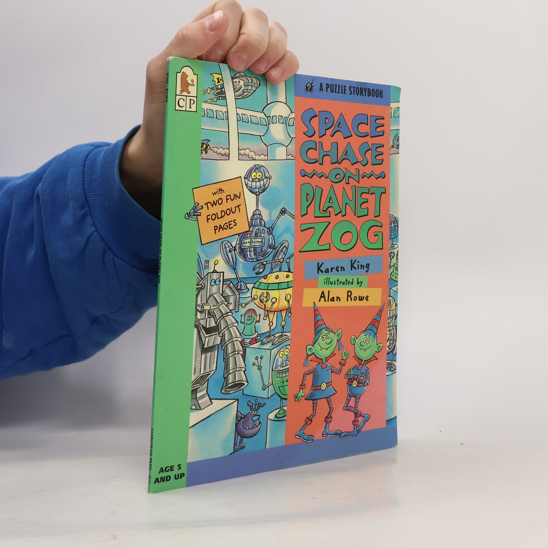 Karen King The Candlewick Puzzle Storybook Series: Space Chase on Planet Zog