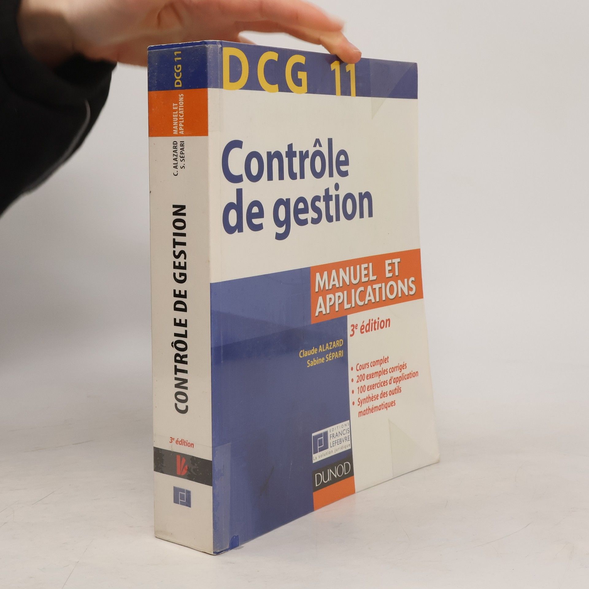 Claude Alazard Contrôle de gestion DCG 11