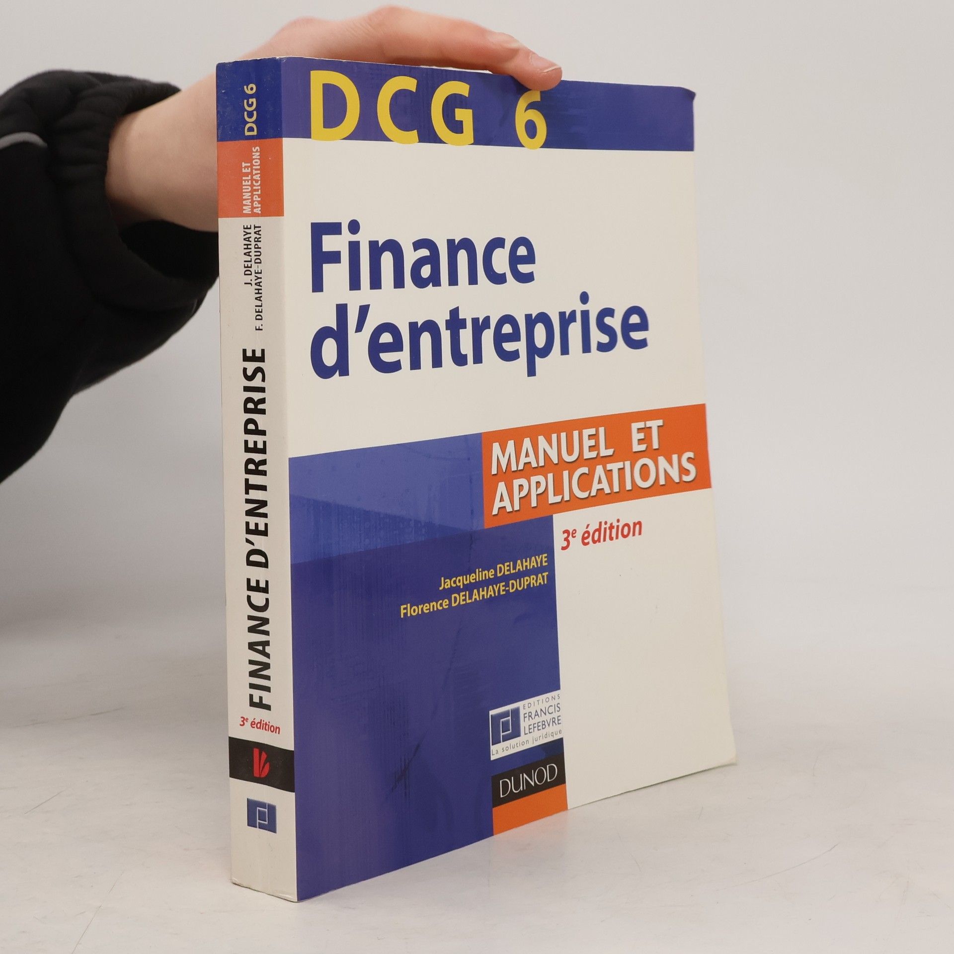 Jacqueline Delahaye DCG 6 Finance d'entreprise