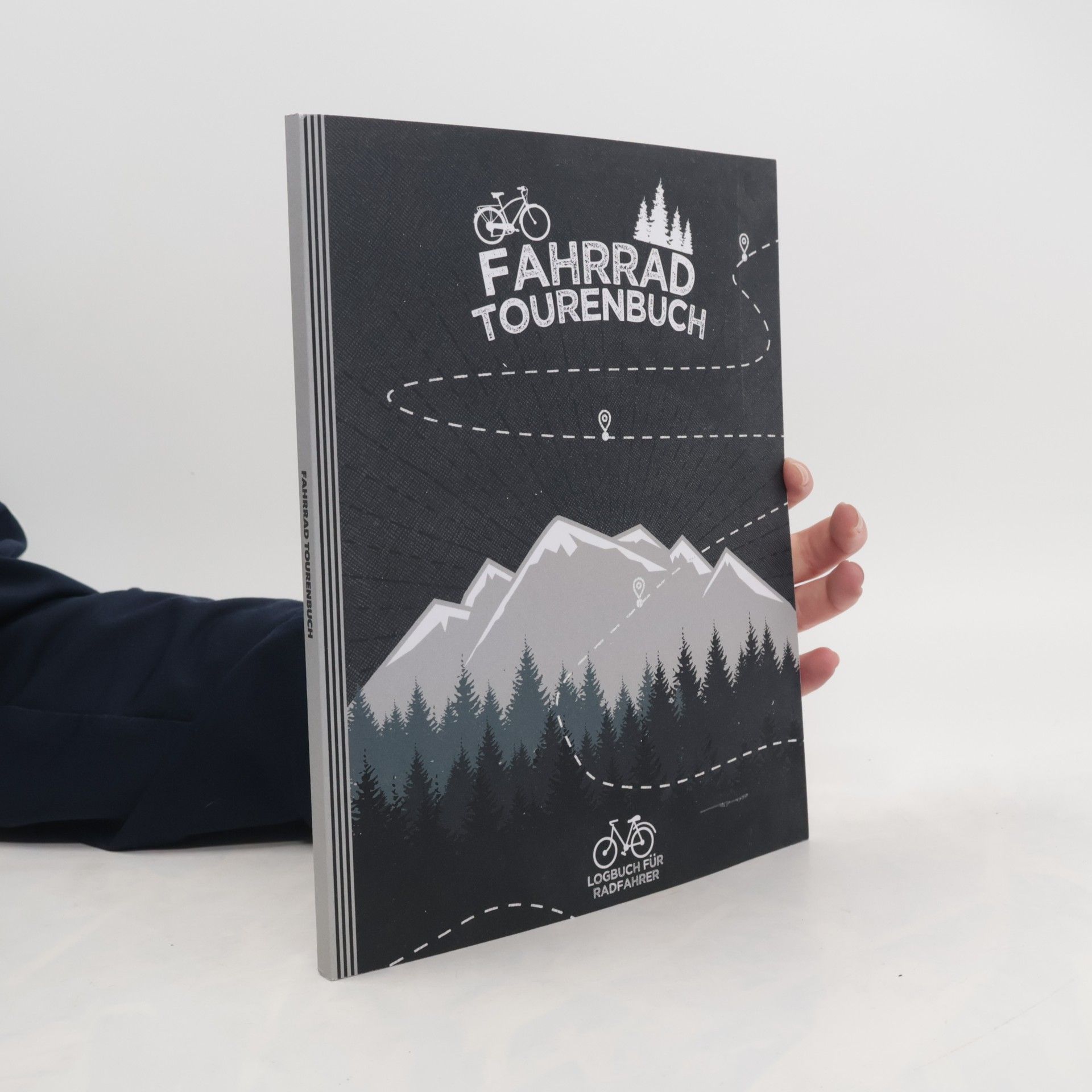 Pascal Ziege Fahrrad Tourenbuch Logbuch für Radfahrer