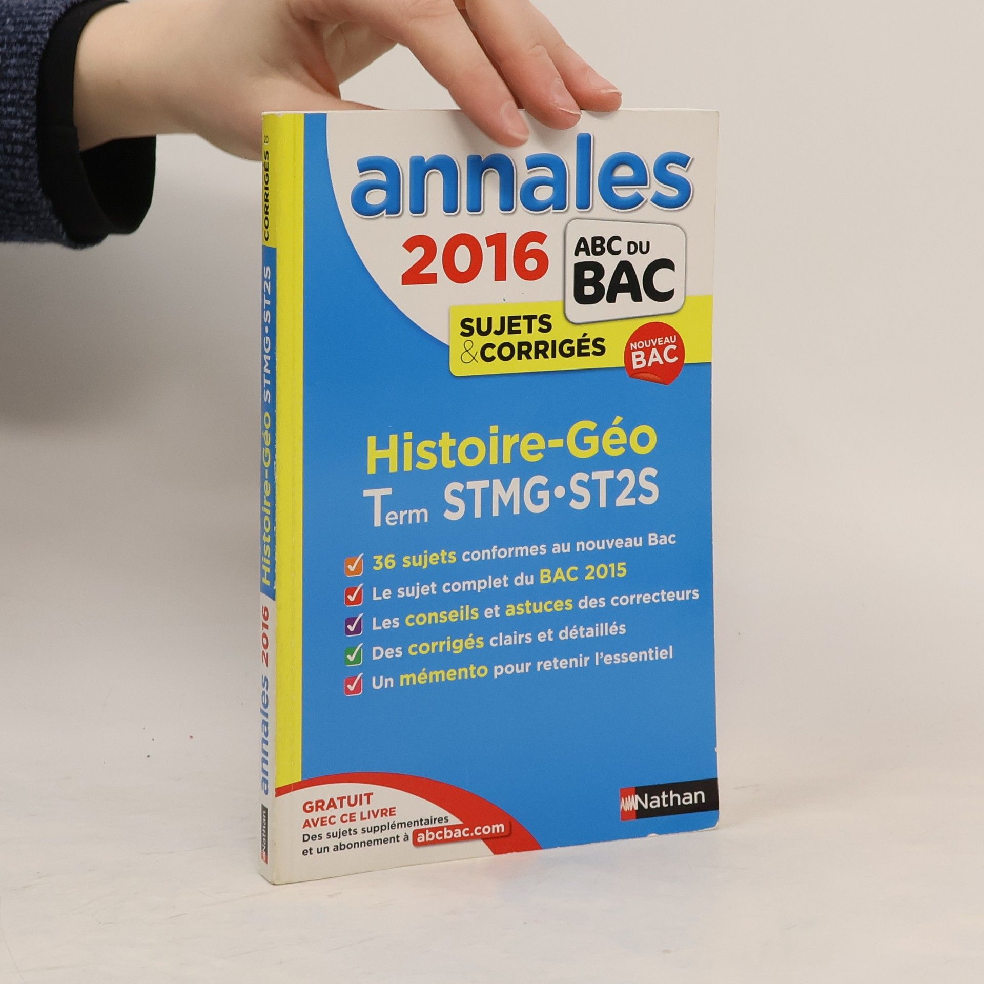 Collectif d'auteurs Histoire-Géo Term STMG-ST2S