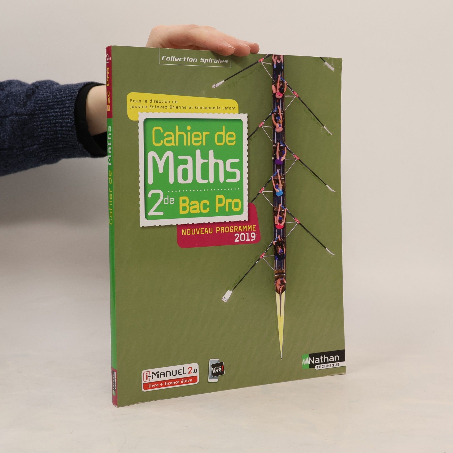 Jessica Estevez-Brienne Cahier de maths 2de Bac Pro Spirales