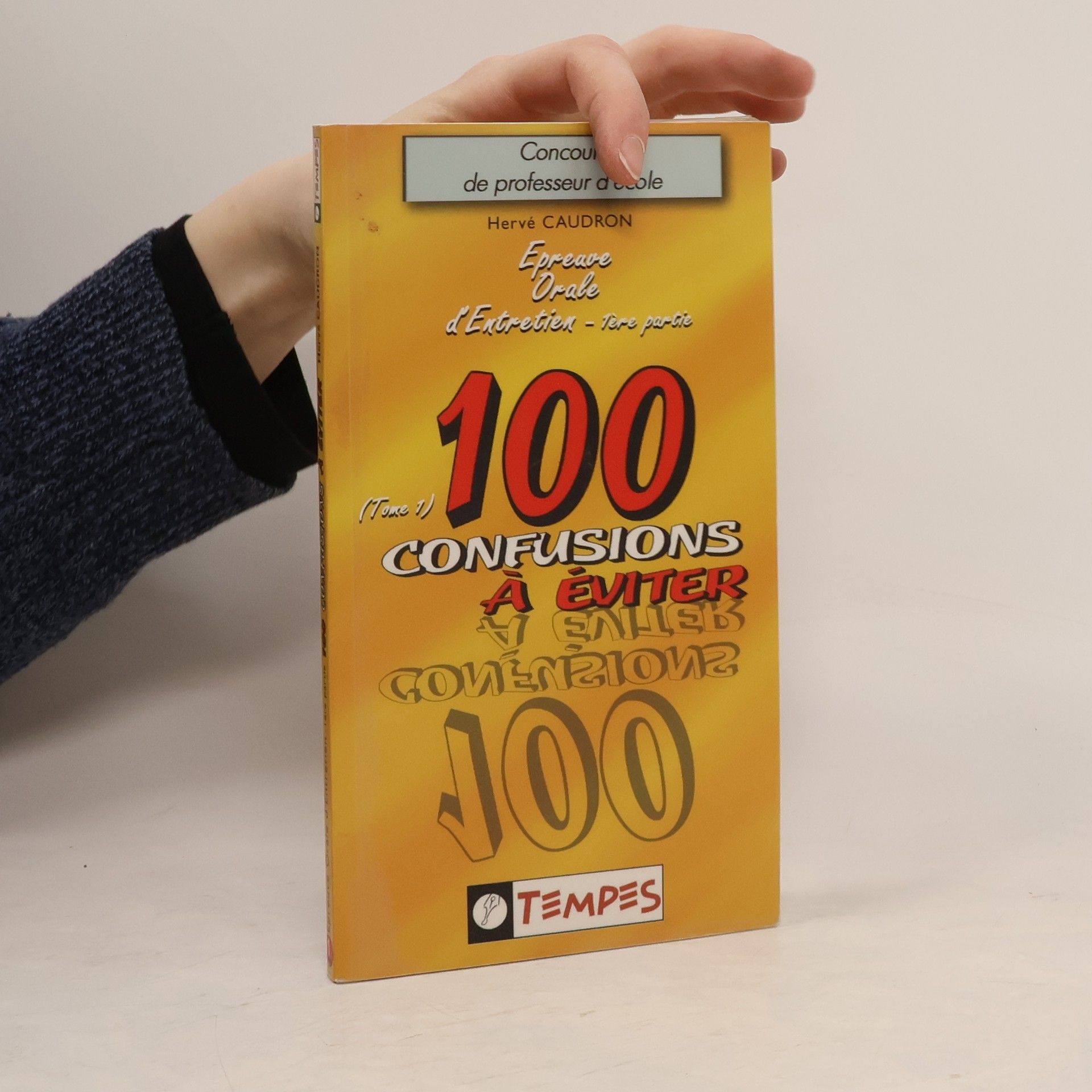 Hervé Caudron Epreuve orale d'entretien, 1ère partie