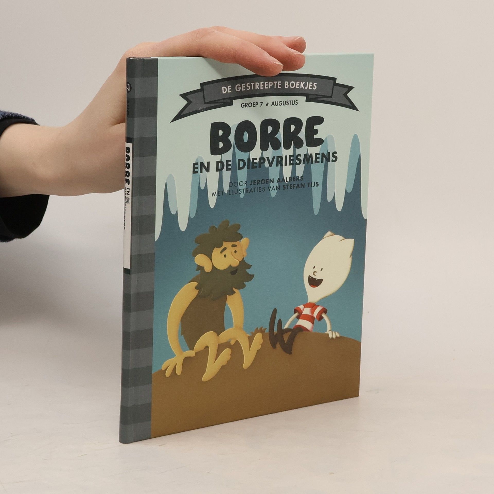 De Gestreepte Boekjes - 7: Borre en de Diepvriesmens