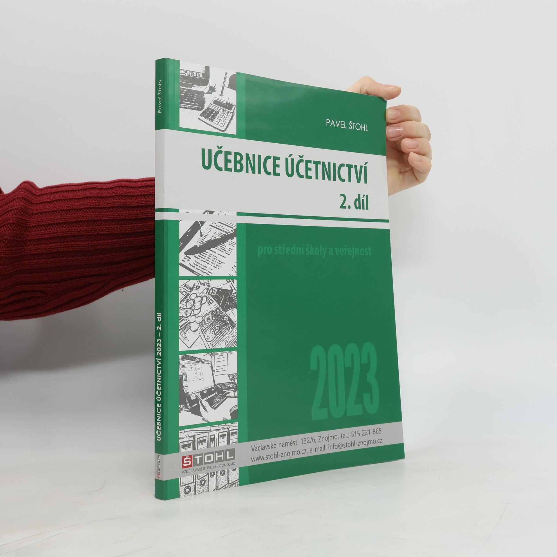 Pavel Štohl Učebnice Účetnictví II. díl 2023