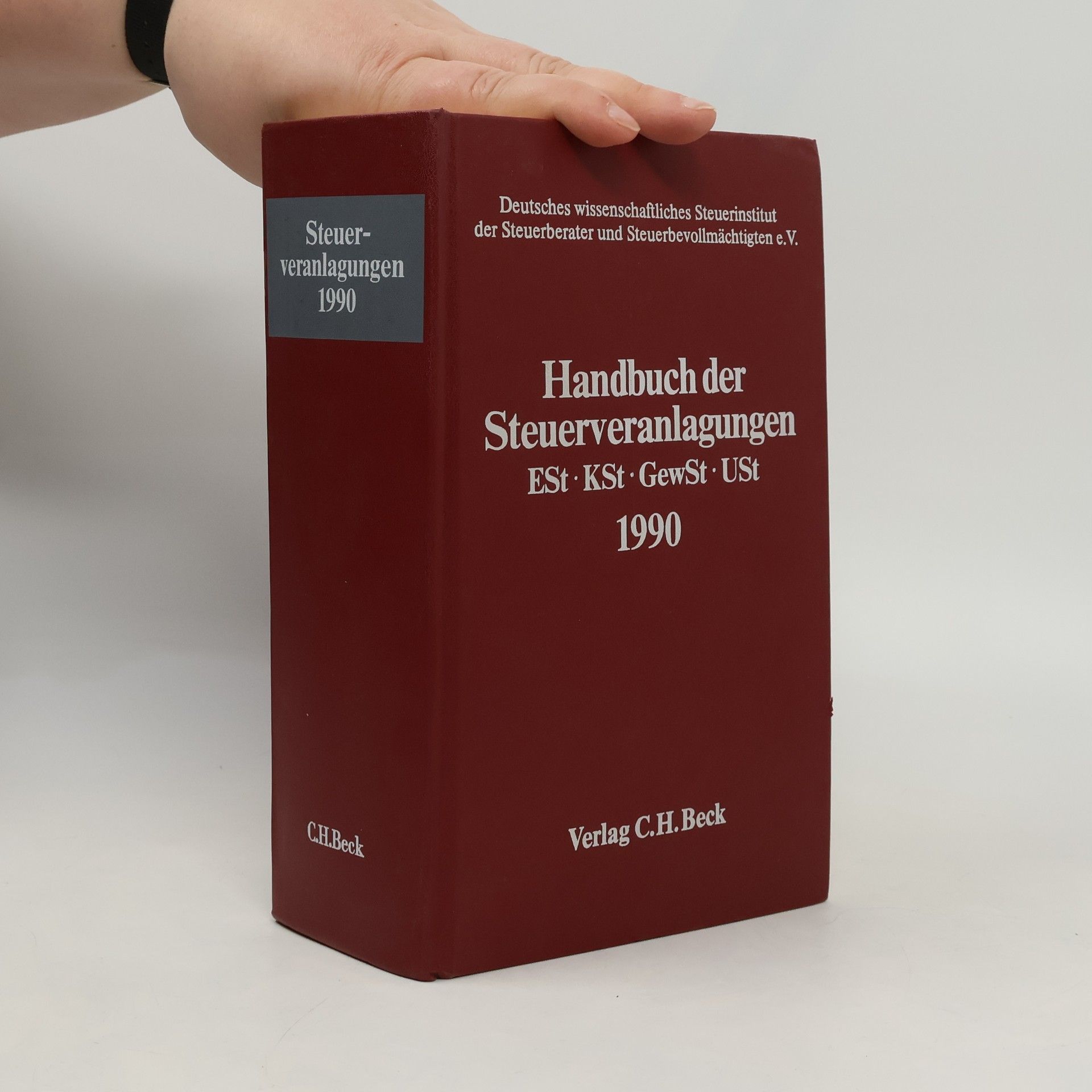 Autorenkollektiv Handbuch der Steuerveranlagungen