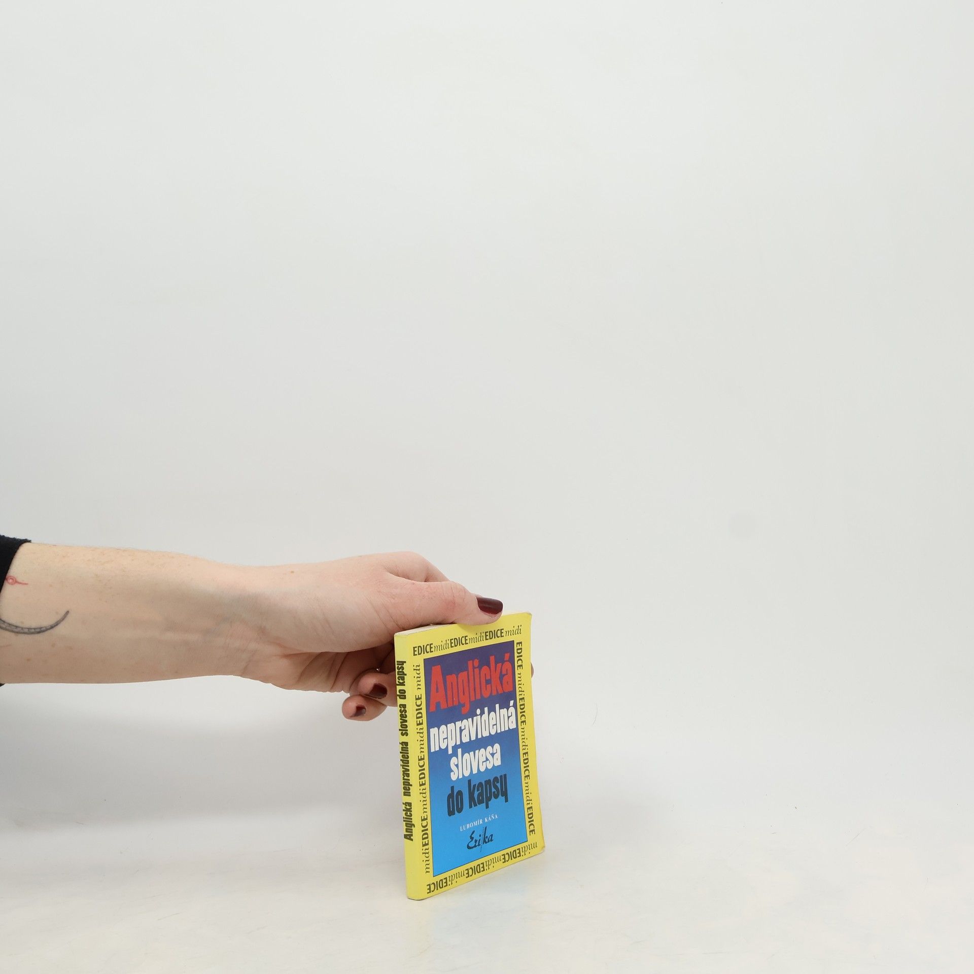 Lubomír Káňa Anglická nepravidelná slovesa do kapsy