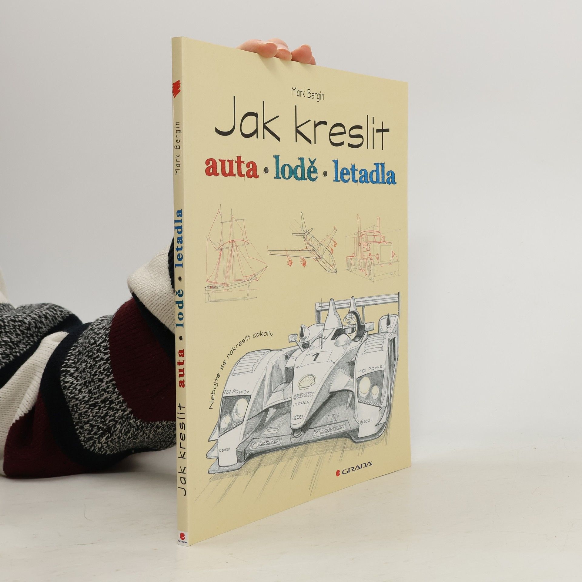 Mark Bergin Jak kreslit – auta, lodě, letadla