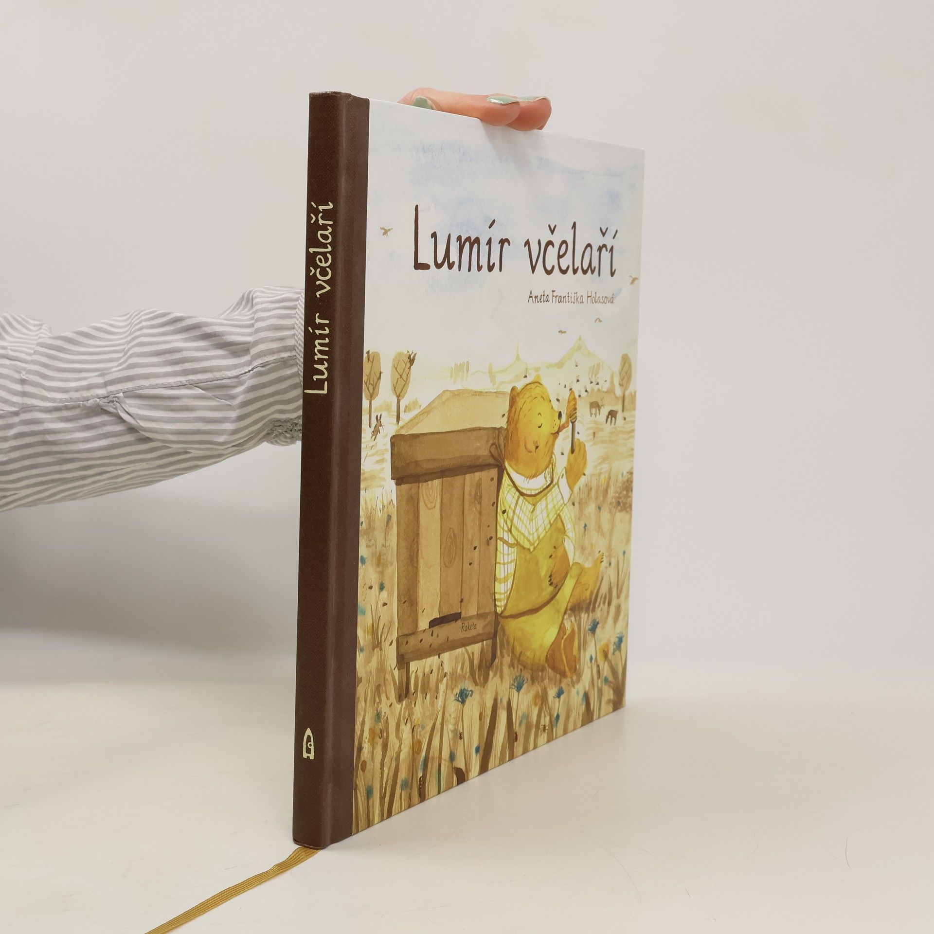 Aneta Františka Holasová Lumír včelaří, aneb, Medový slabikář