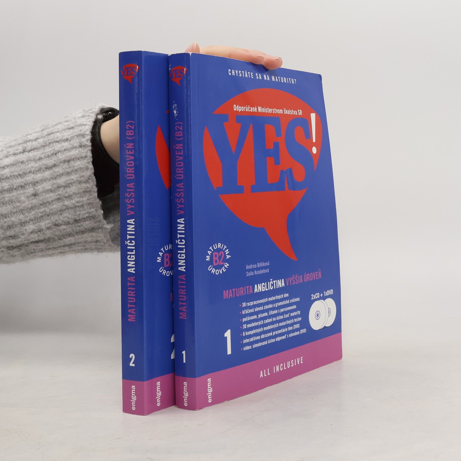 Andrea Billíková Yes! angličtina - maturita vyššia úroveň (B2) 1+2.časť