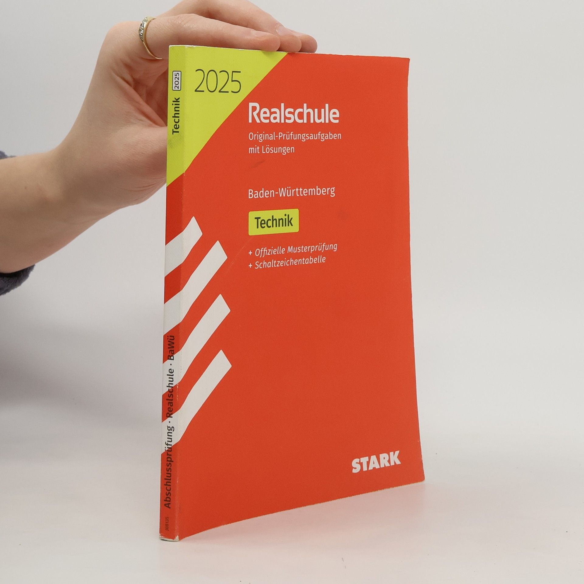 Autorenkollektiv Abschlussprüfung: STARK Original-Prüfungen Realschule 2025 - Technik - BaWü