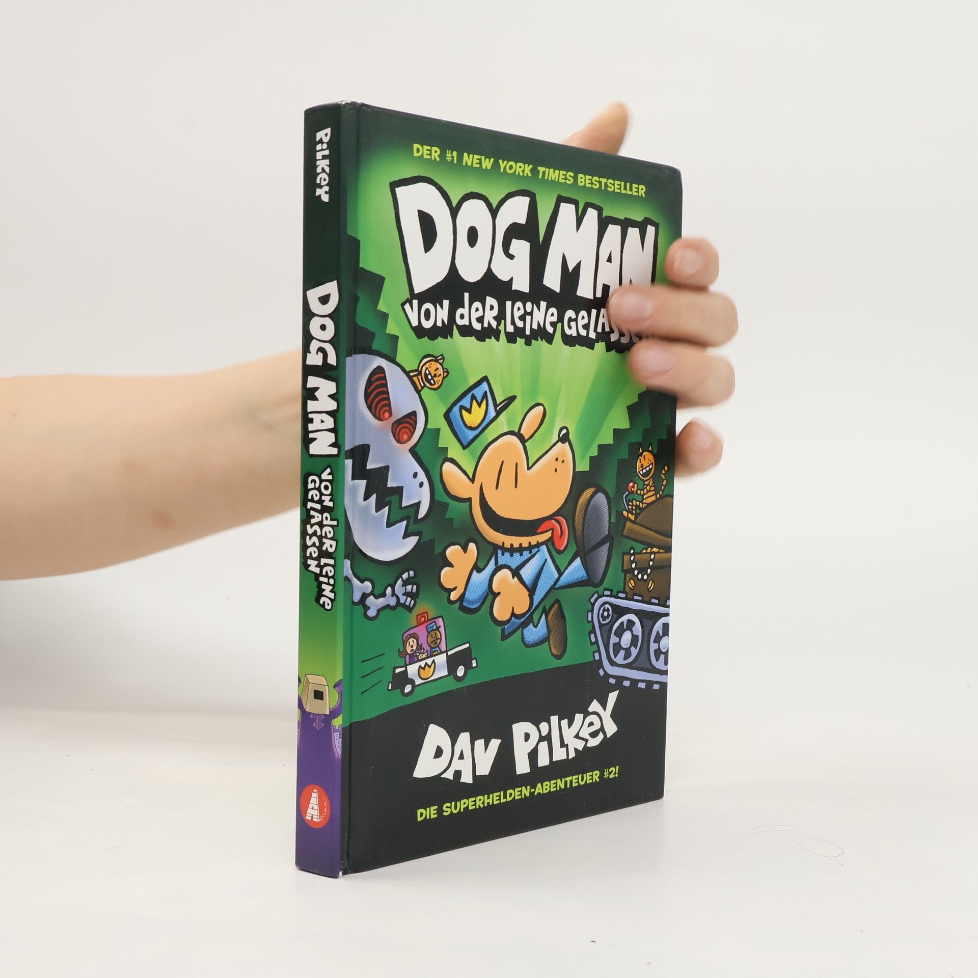 Dog Man von der Leine gelassen