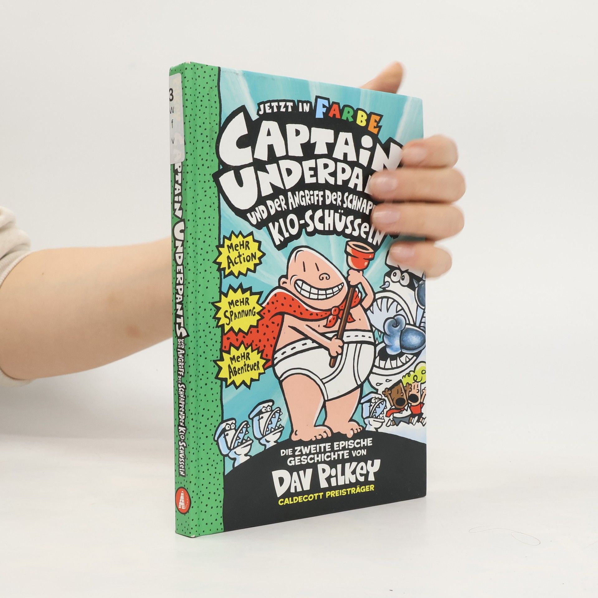 Captain Underpants Band 2 - Angriff der schnappenden Kloschüsseln