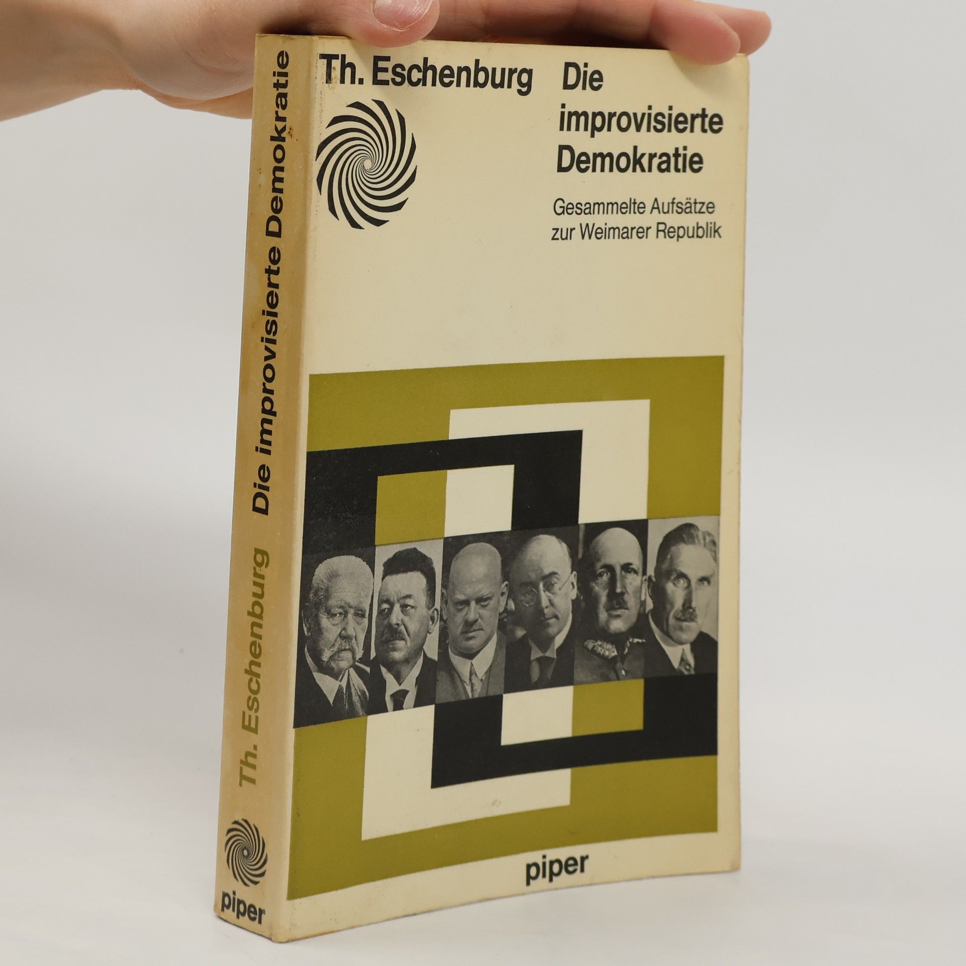 Theodor Eschenburg Die improvisierte Demokratie