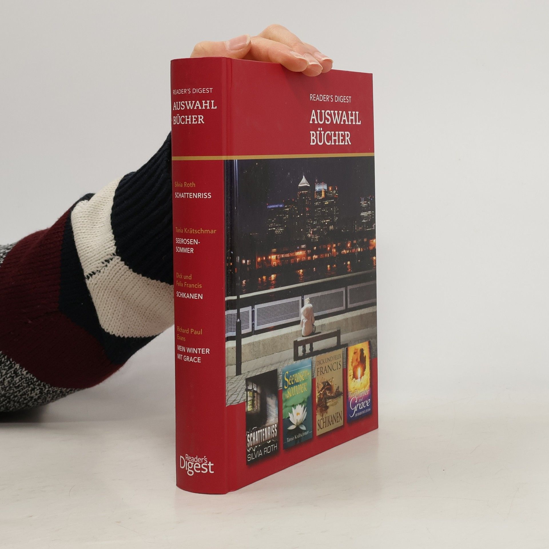 Silvia Roth Auswahl Bücher. Schattenriss. Seerosensommer. Schikanen. Mein Winter mit Grace