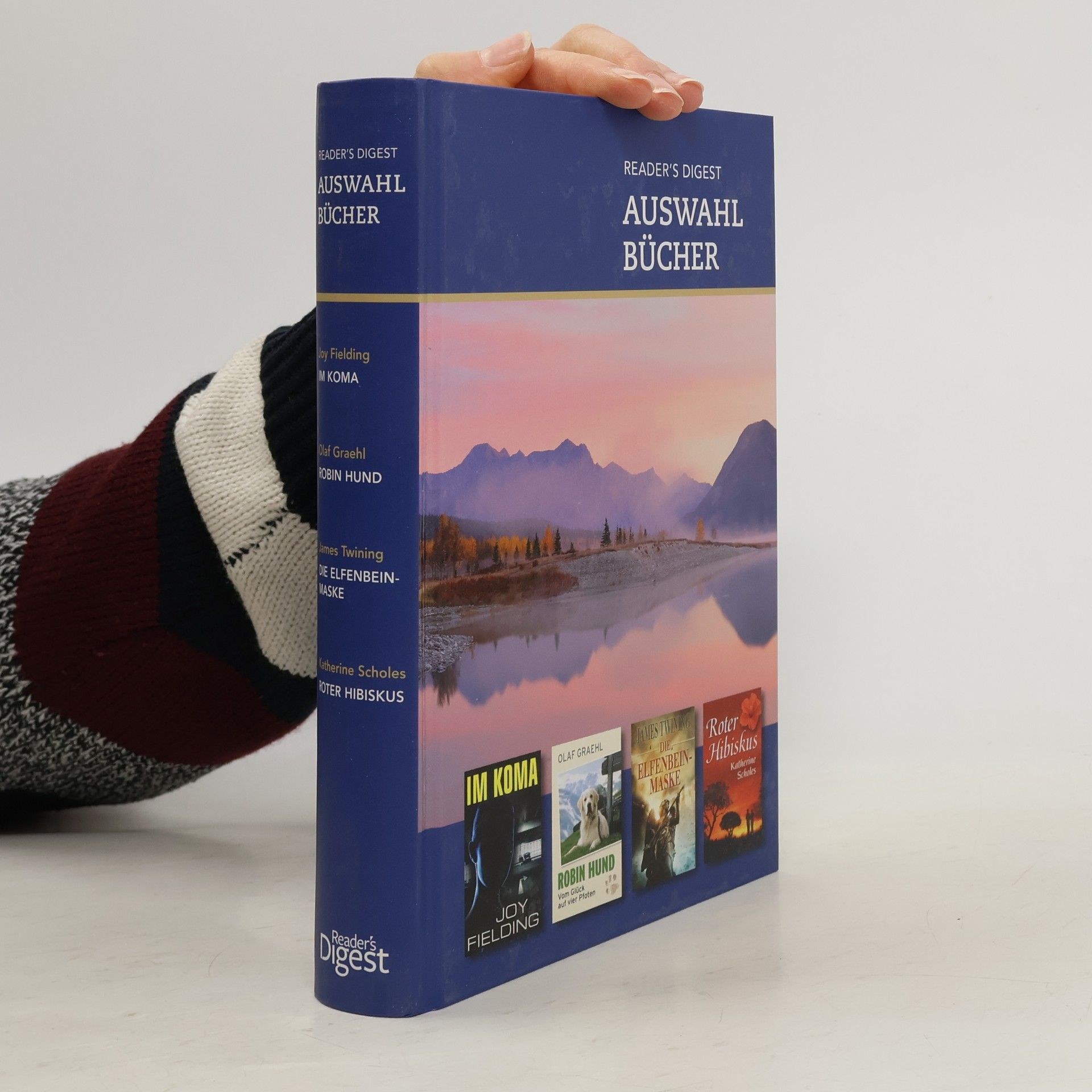 Joy Fielding Im Koma. Robin Hund. Die Elfenbeinmaske. Roter Hibiskus.