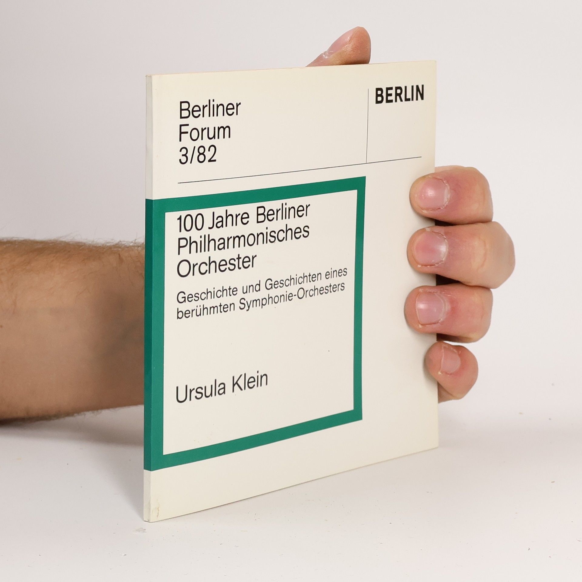 100 Jahre Berliner Philharmonisches Orchester