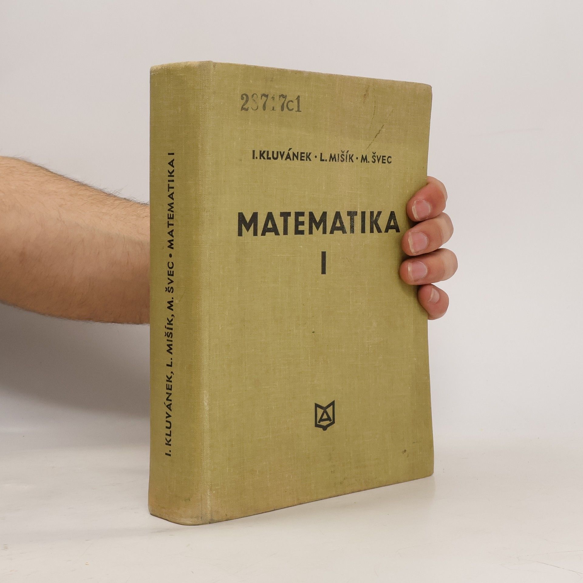 Igor Kluvánek Matematika 1