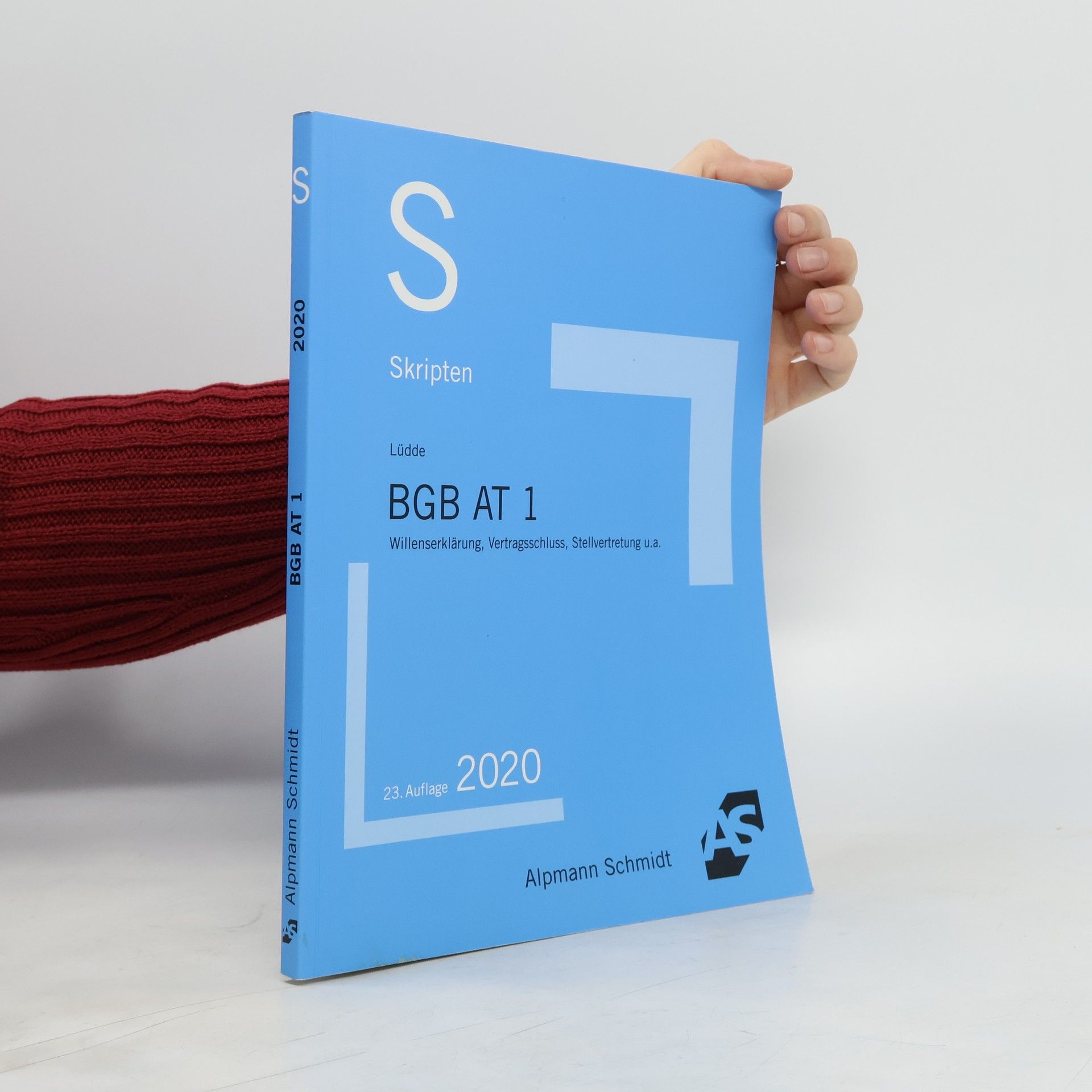 Jan Stefan Lüdde Skript BGB AT 1