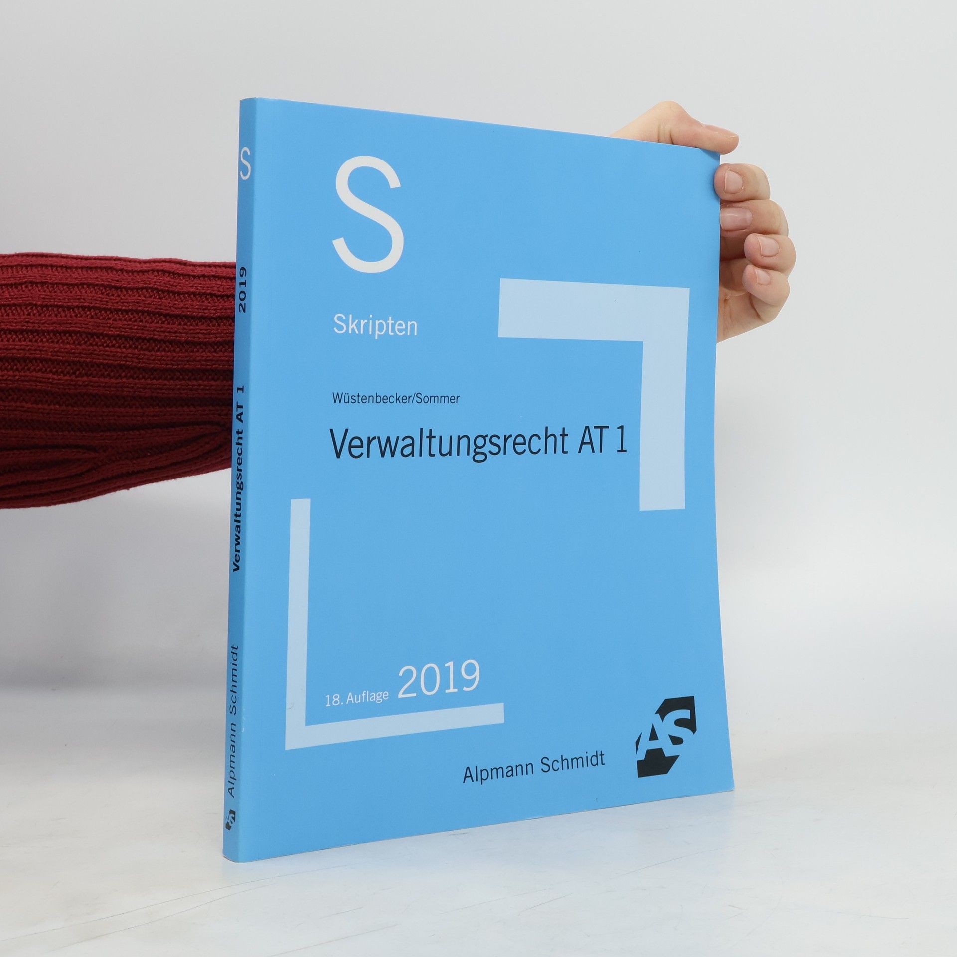 Horst Wüstenbecker Skript Verwaltungsrecht AT 1