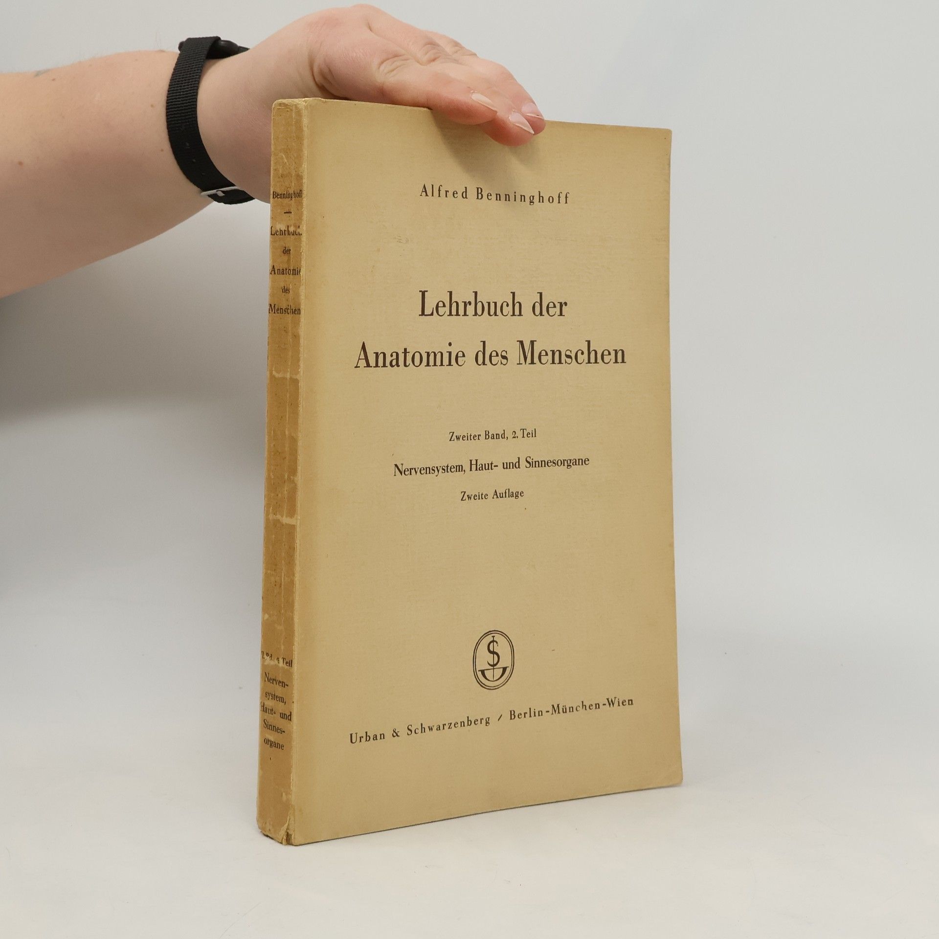 Alfred Benninghoff Lehrbuch der Anatomie des Menschen