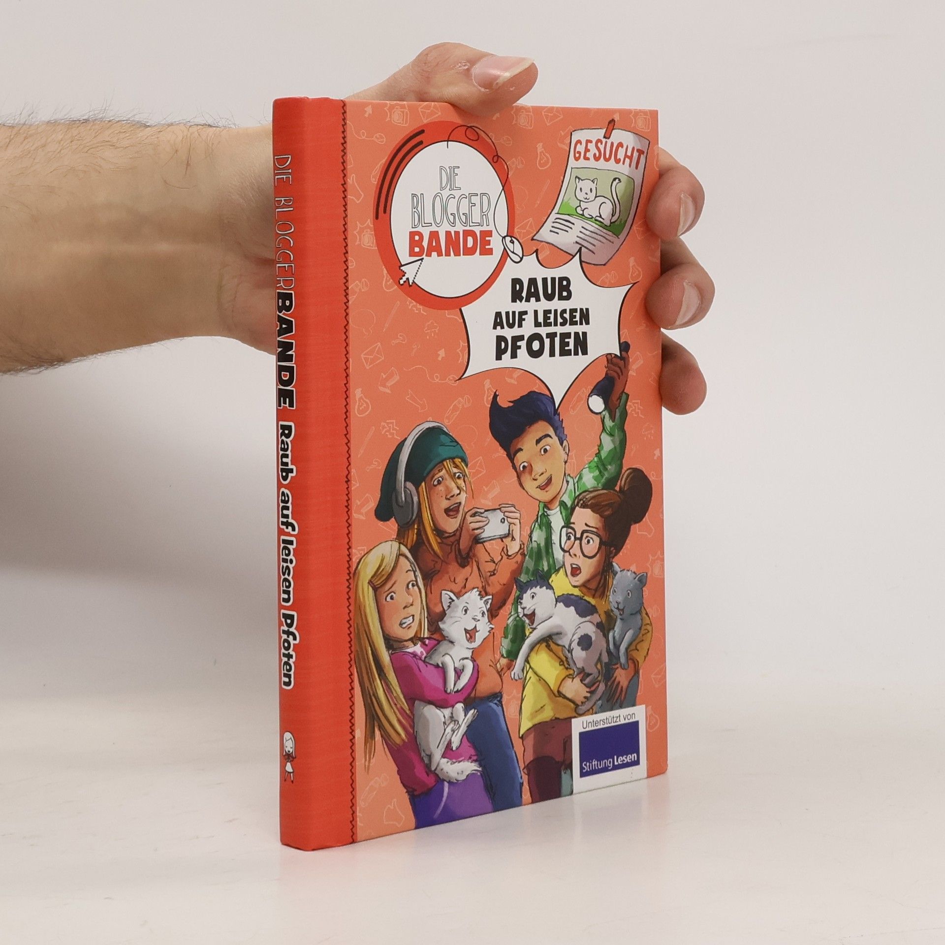 Julia Breitenöder Die Bloggerbande - Raub auf leisen Pfoten
