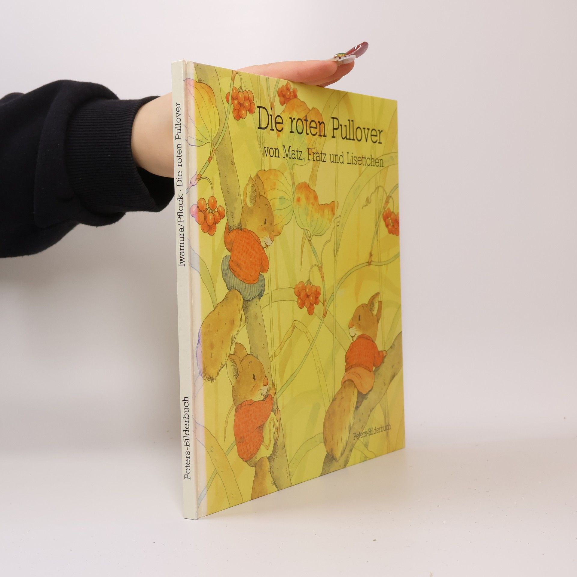 Rose Pflock Die roten Pullover!