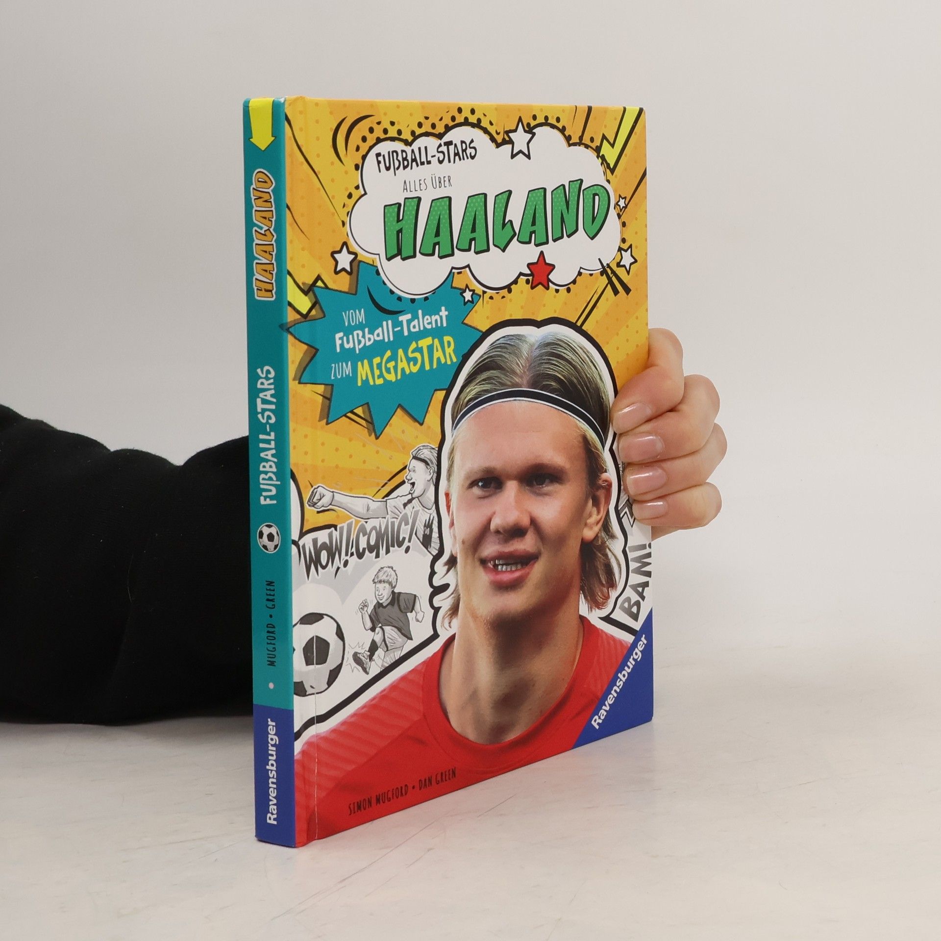 Fußball-Stars - Haaland. Vom Fußball-Talent zum Megastar (Erstlesebuch ab 7 Jahren)