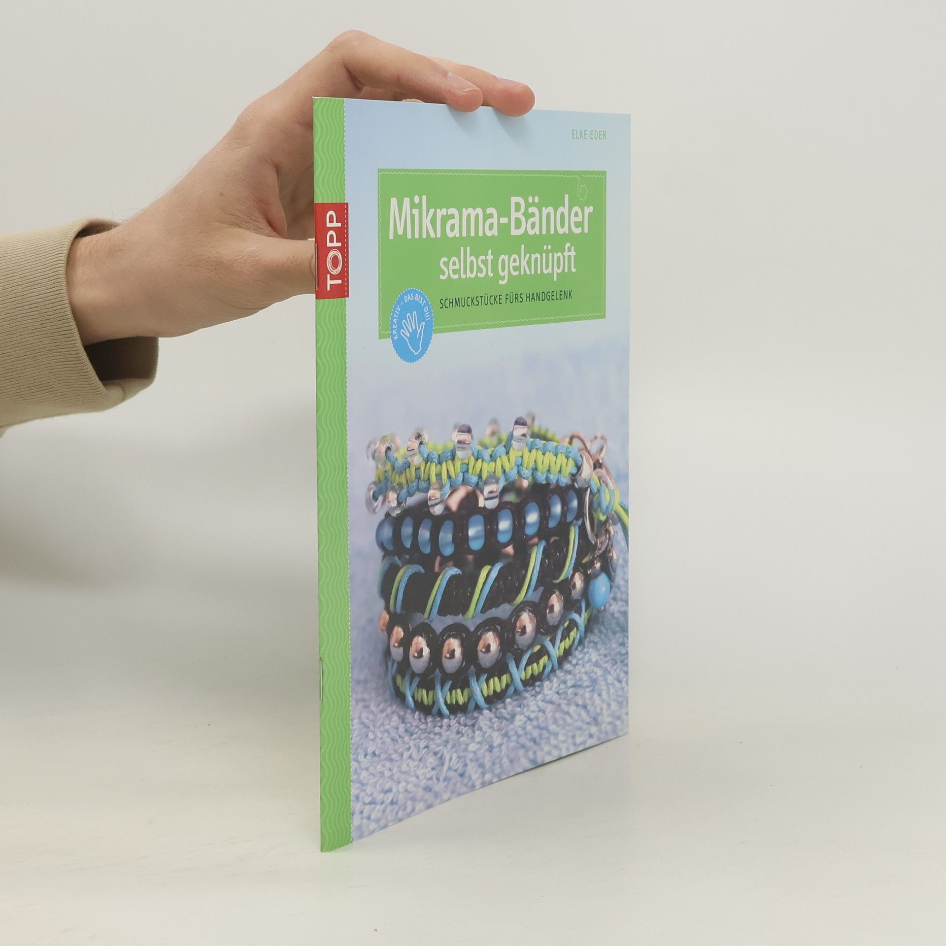 Elke Eder Mikrama-Bänder selbst geknüpft