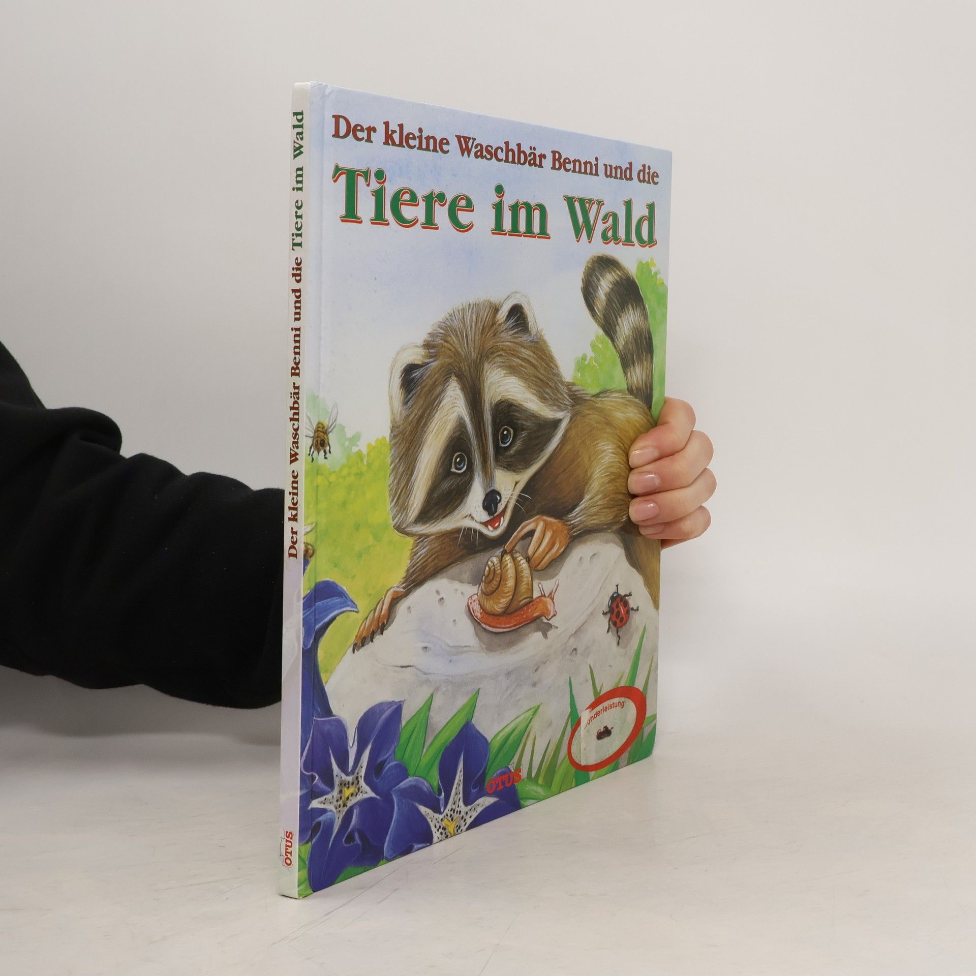 Der kleine Waschbär Benni und die Tiere im Wald