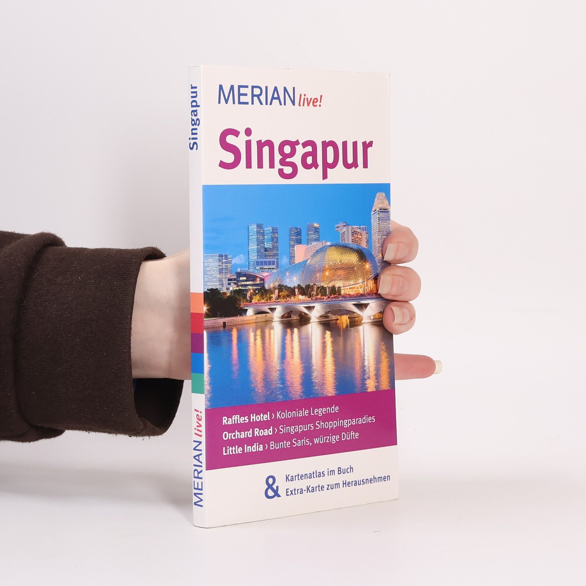 Klaudia Homann MERIAN live!: Singapur - Mit Kartenatlas im Buch und Extra-Karte zum Herausnehmen