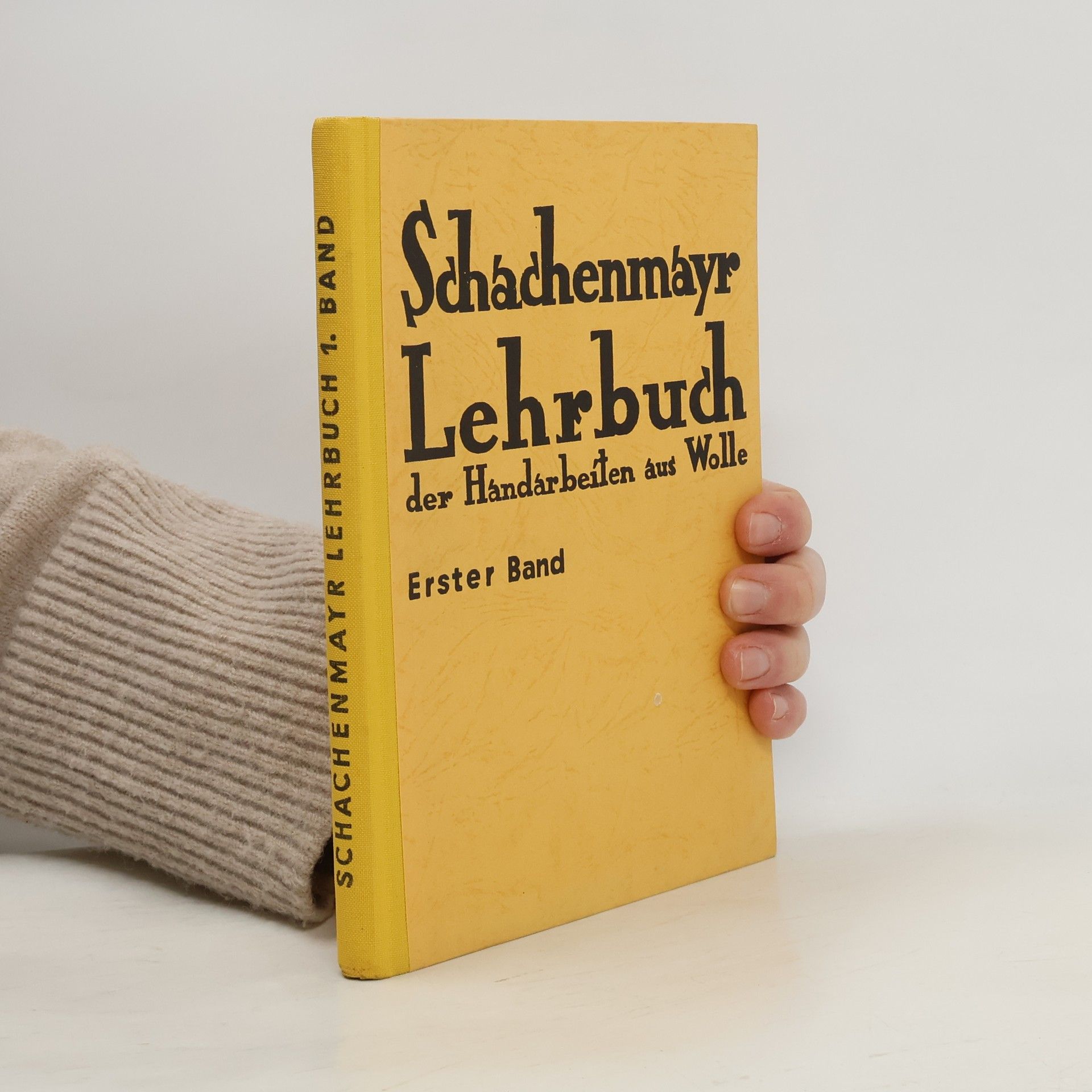 Wilhelm Jungmann Schachenmayr Lehrbuch der Handarbeiten aus Wolle. Band 1