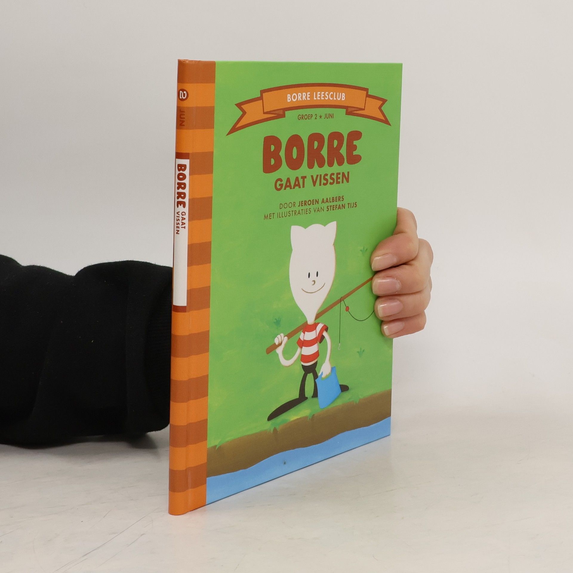 Jeroen Aalbers Borre Leesclub: Borre gaat vissen