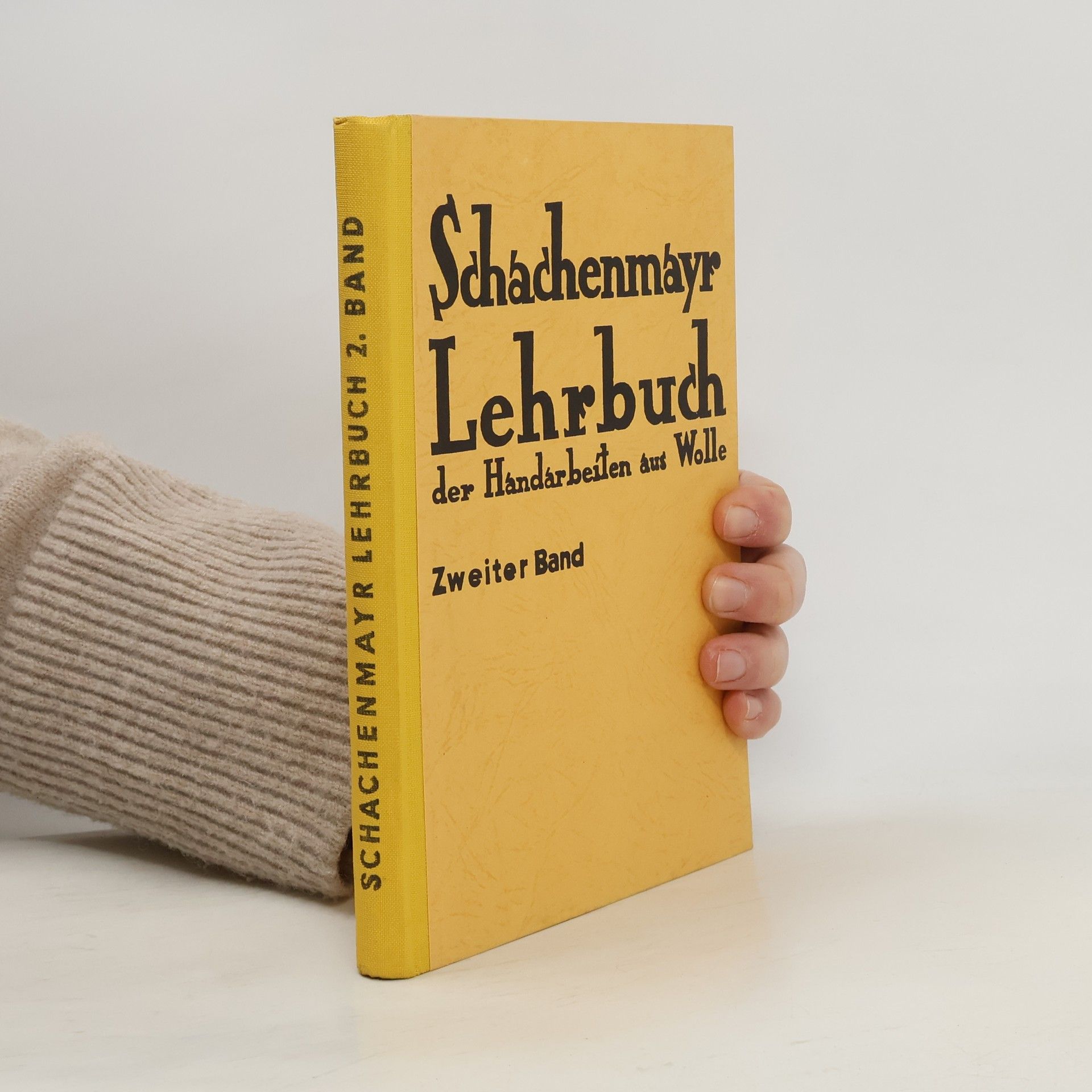 Wilhelm Jungmann Schachenmayr Lehrbuch der Handarbeiten aus Wolle. Band 2