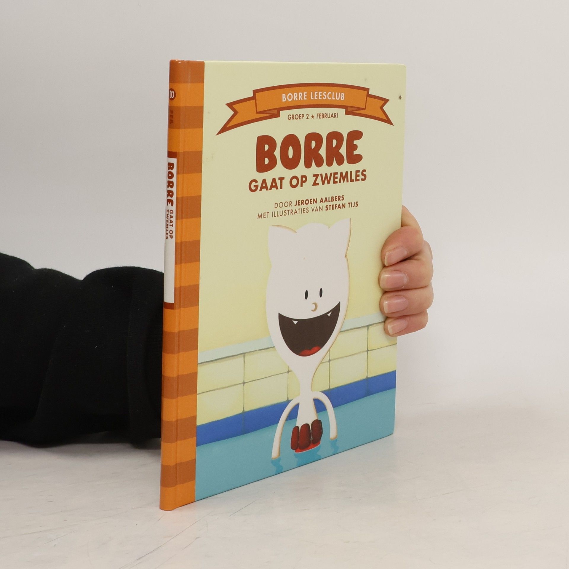 Jeroen Aalbers Borre Leesclub: Borre gaat op zwemles - Groep 2 Februari