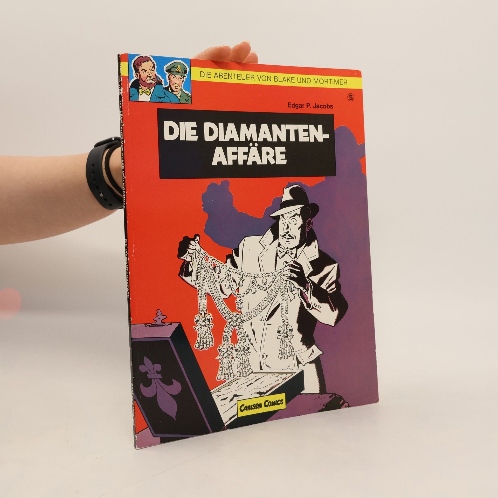 Edgar P. Jacobs Die Diamanten-Affäre