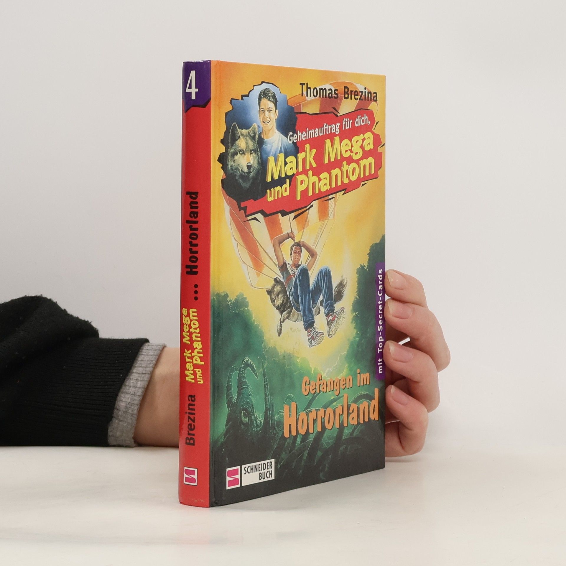 Geheimauftrag für dich, Mark Mega und Phantom - Gefangen im Horrorland. Band 4