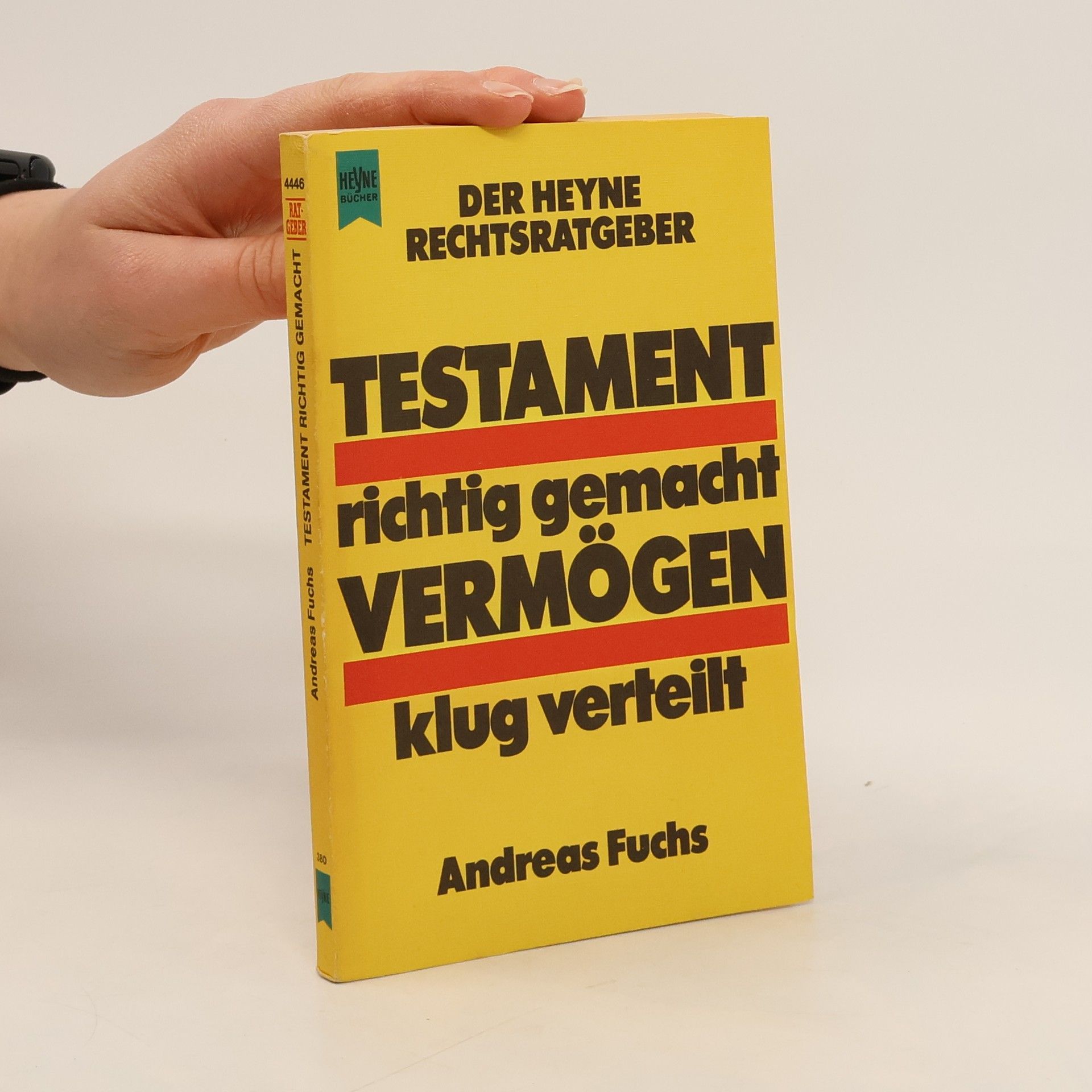 Testament richtig gemacht, Vermögen klug verteilt