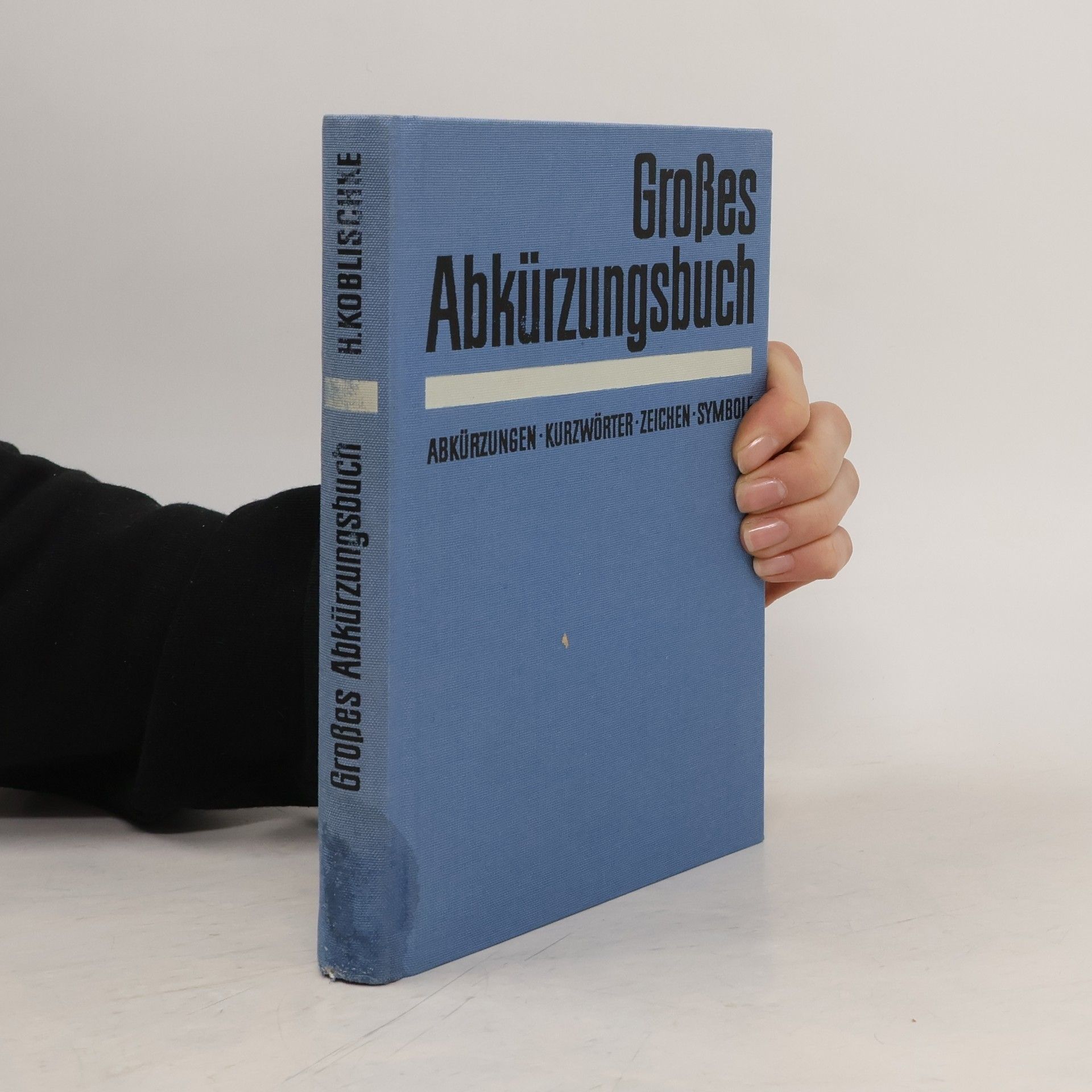 Heinz Koblischke Großes Abkürzungsbuch