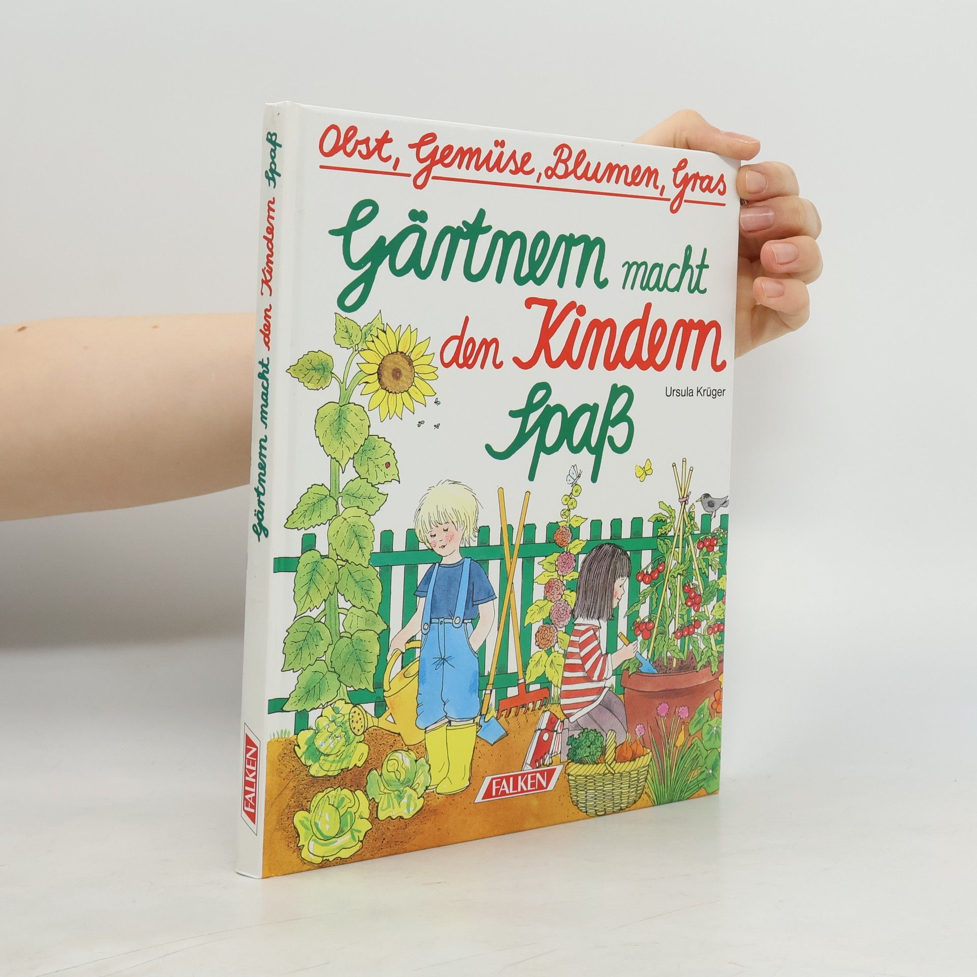 Ursula Krüger Gärtnern macht den Kindern Spass