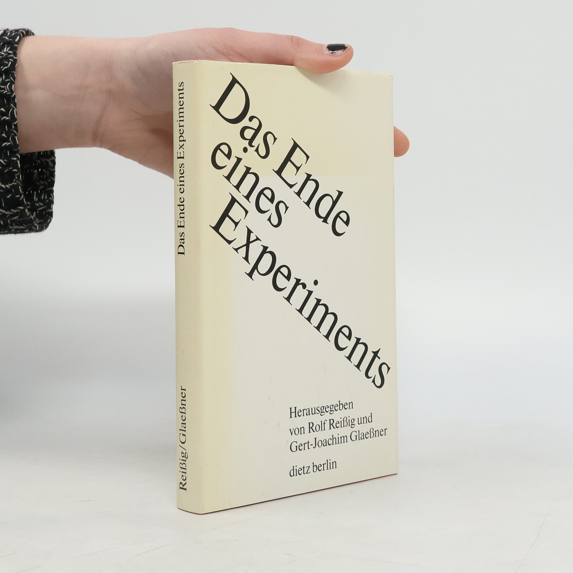 Rolf Reißig Das Ende eines Experiments